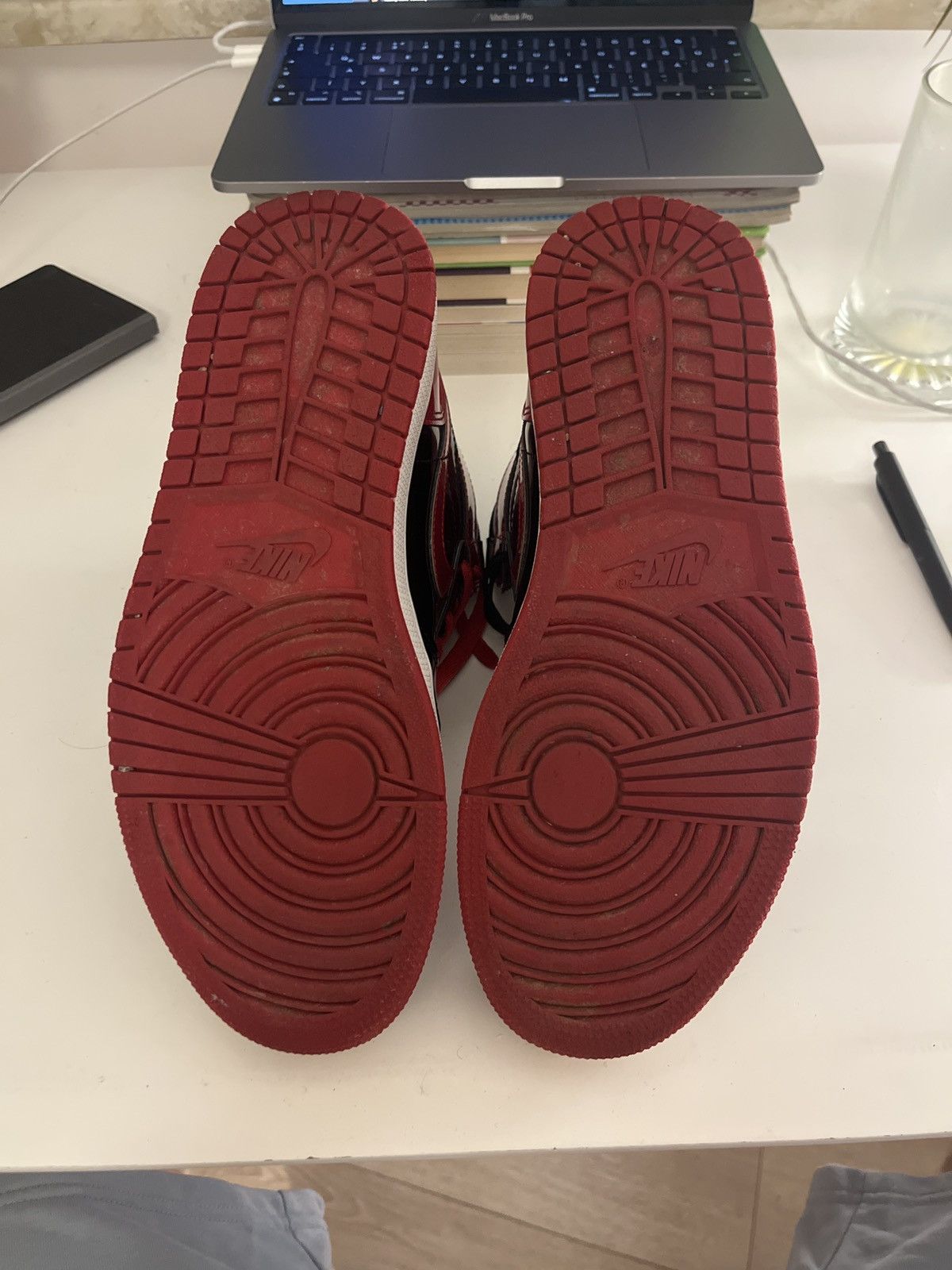 Jordan Brand × Nike Nike Jordan OG Patent Bred Size US 9 / EU 42 - 6 Thumbnail