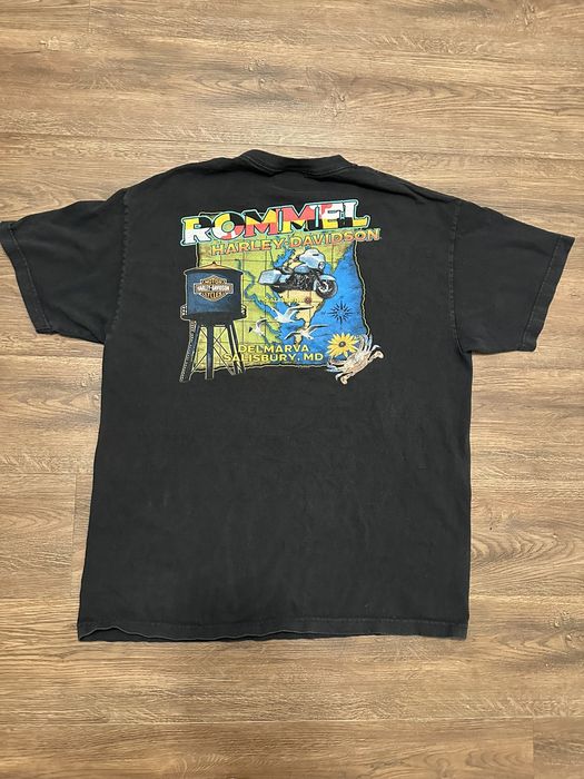 Vintage Harley Davidson Rommel Tee | Grailed