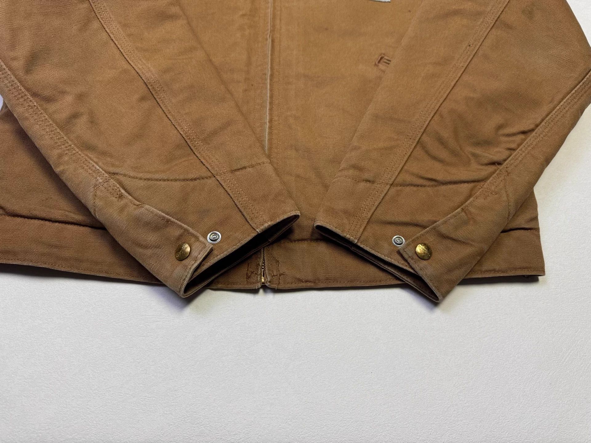 Carhartt Carhartt J01 Detroit Brown M USA Vintage Size US M / EU 48-50 / 2 - 3 Thumbnail