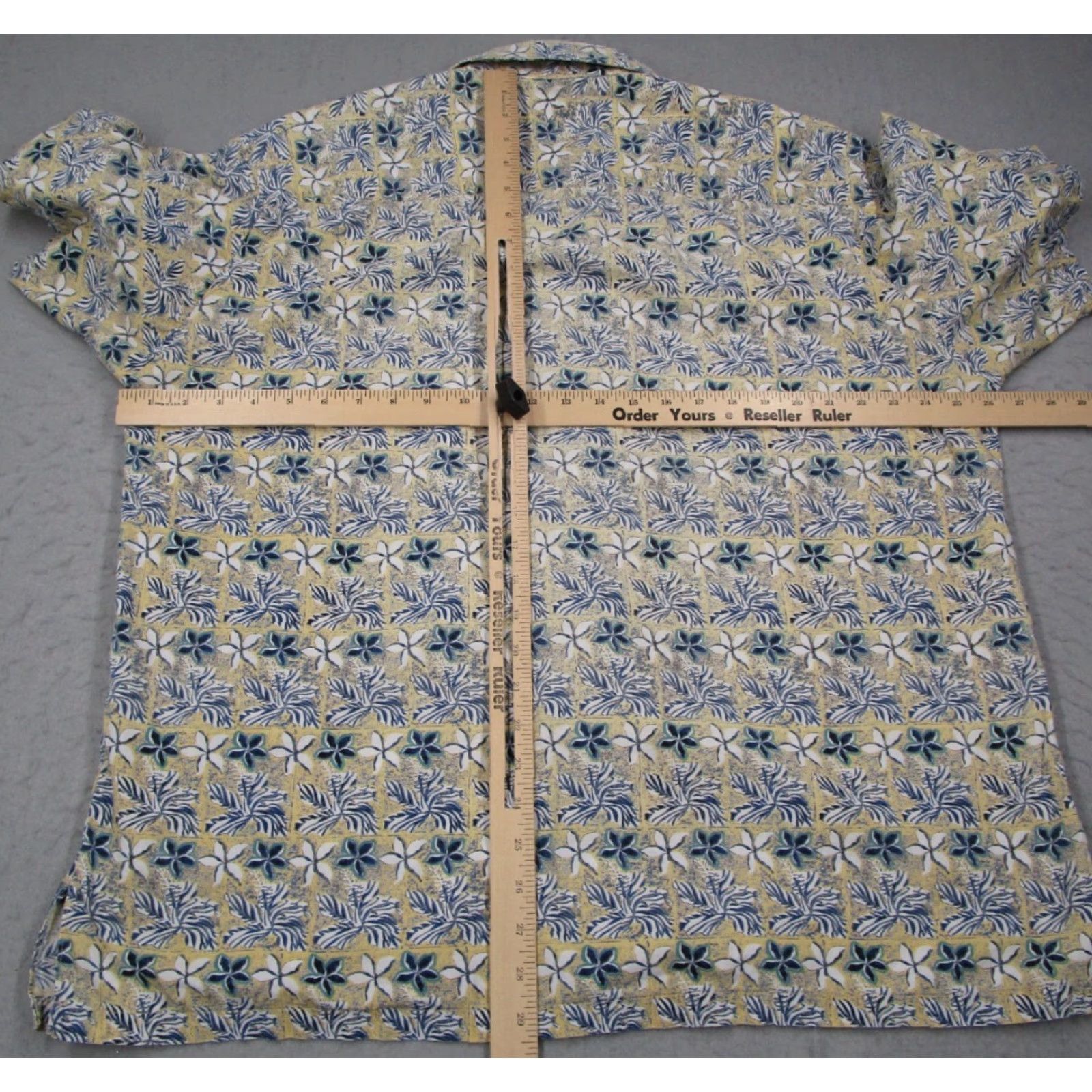 Vintage VINTAGE Kahala Avi Collection Shirt Mens XL Yellow Floral Button-Up Short Sleeve Hawaiian 100% Cotton Logo Embroidered Mens Size US XL / EU 56 / 4 - 6 Thumbnail