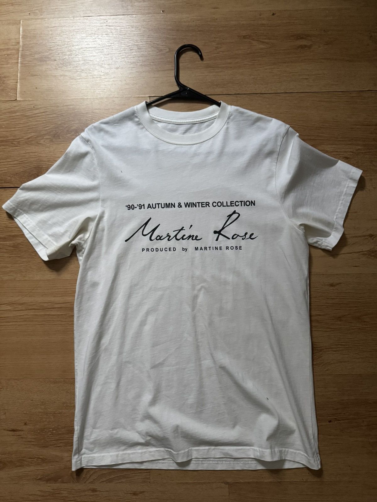 Martine Rose Martine Rose Logo T Shirt Size US S / EU 44-46 / 1 - 1 Thumbnail