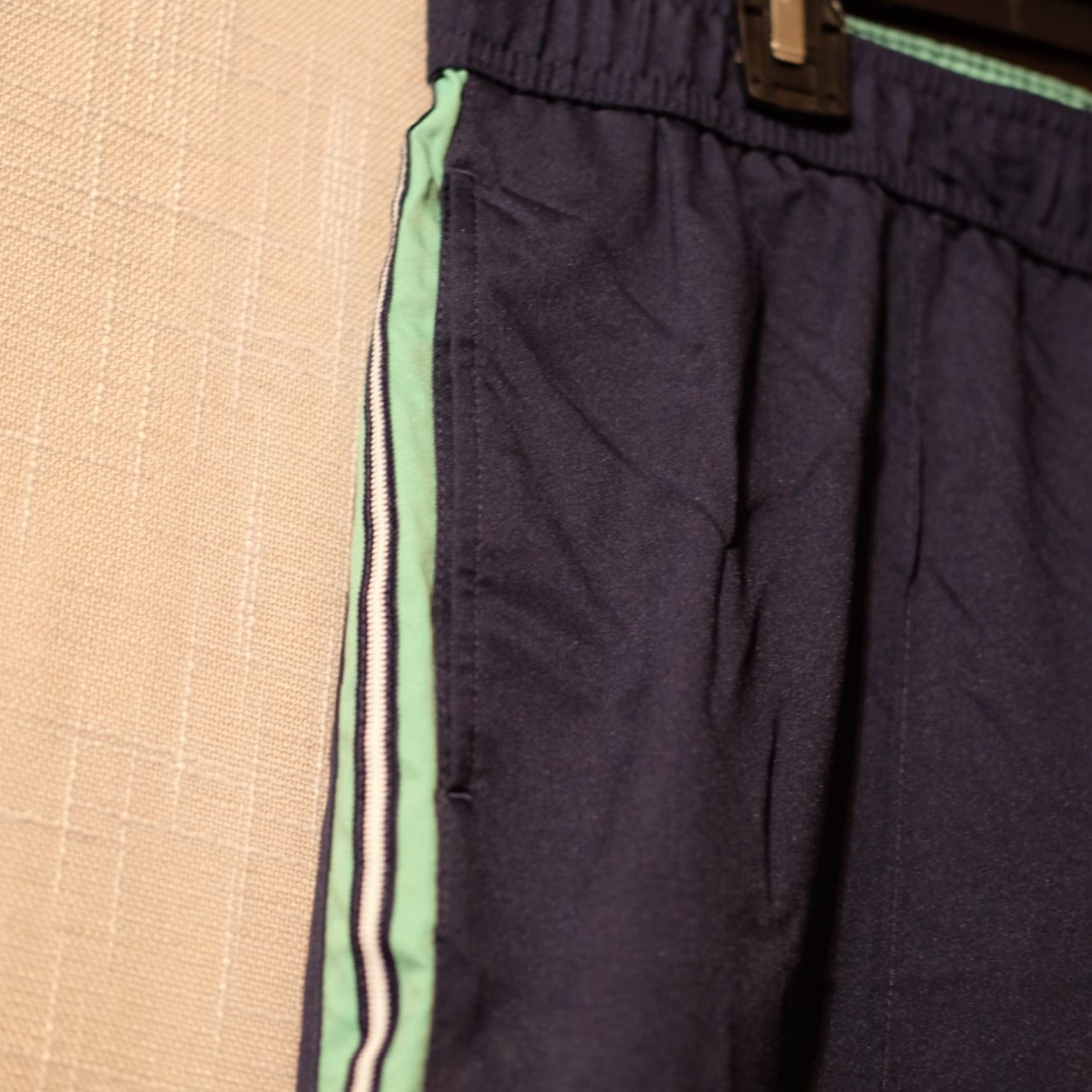 Vintage SJB Active Performance Navy Blue Athletic Capri Pants Women's L Size 36" / US 14 / IT 50 - 4 Thumbnail
