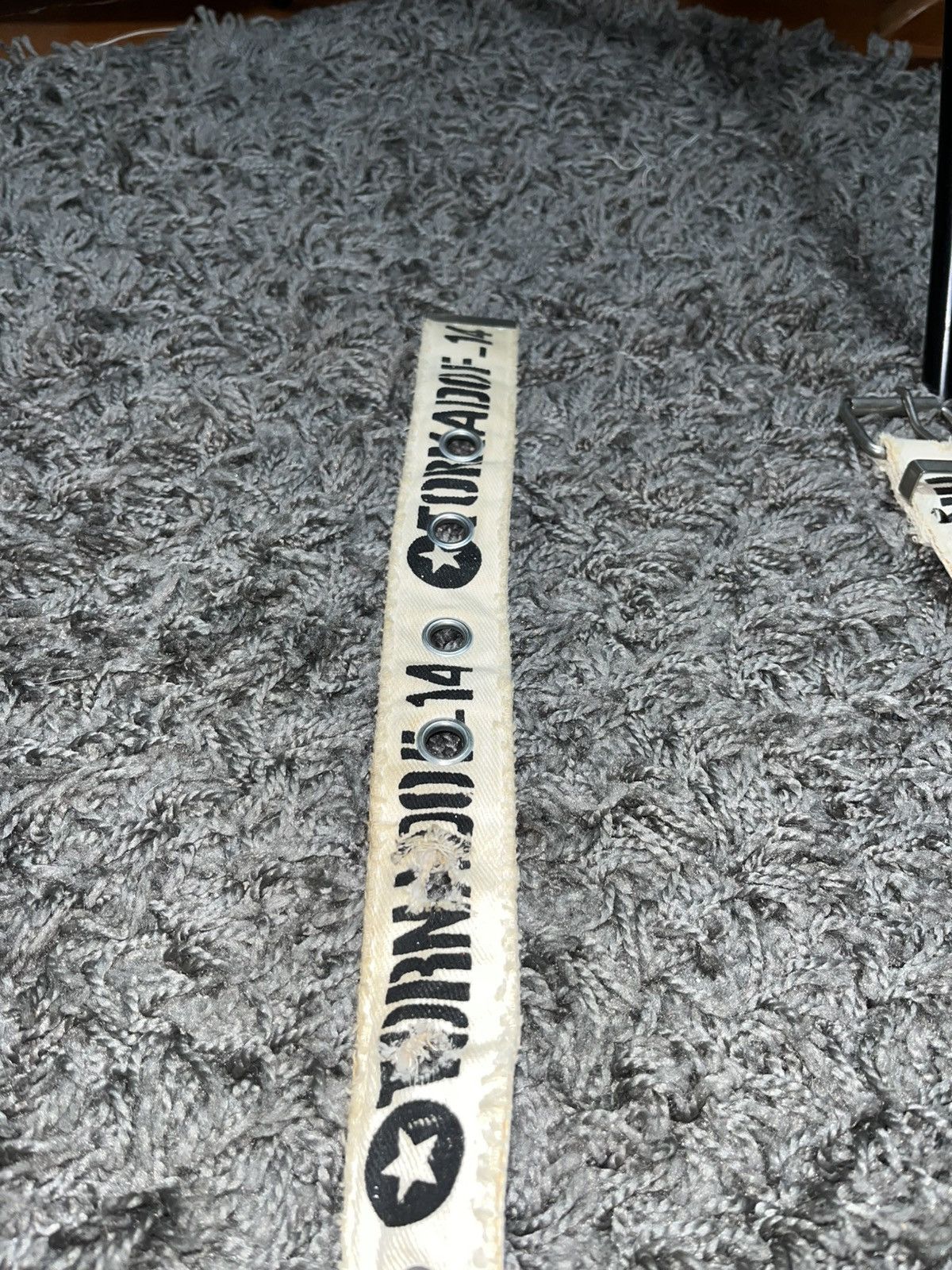Vintage TORNADO F-14 MILITARY VINTAGE BELT Size ONE SIZE - 4 Thumbnail