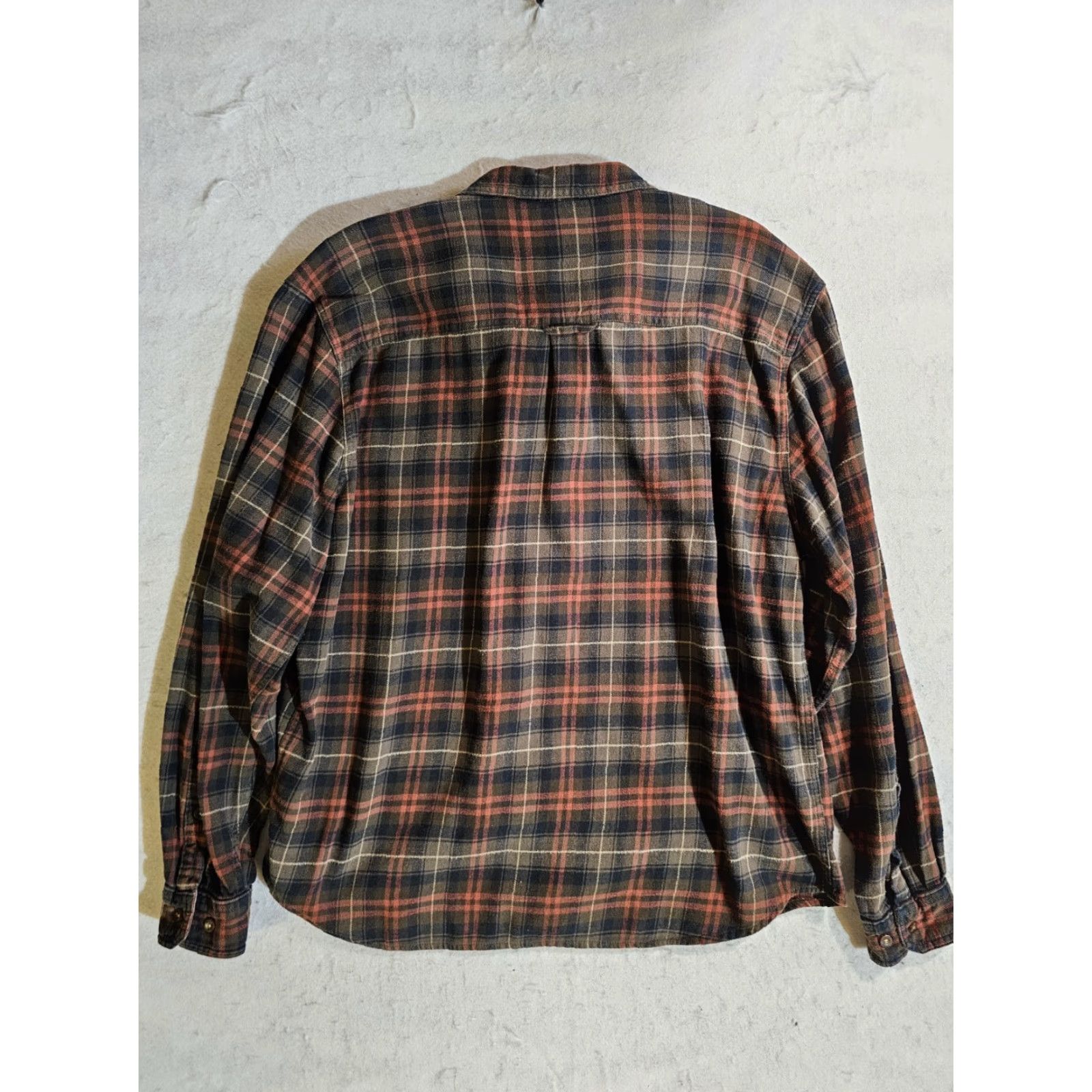 Vintage Woolrich Woolen Mills Button-Up Shirt Mens XL Check Flannel Brown Wool 80%/20% Button-Front Size US XL / EU 56 / 4 - 7 Thumbnail
