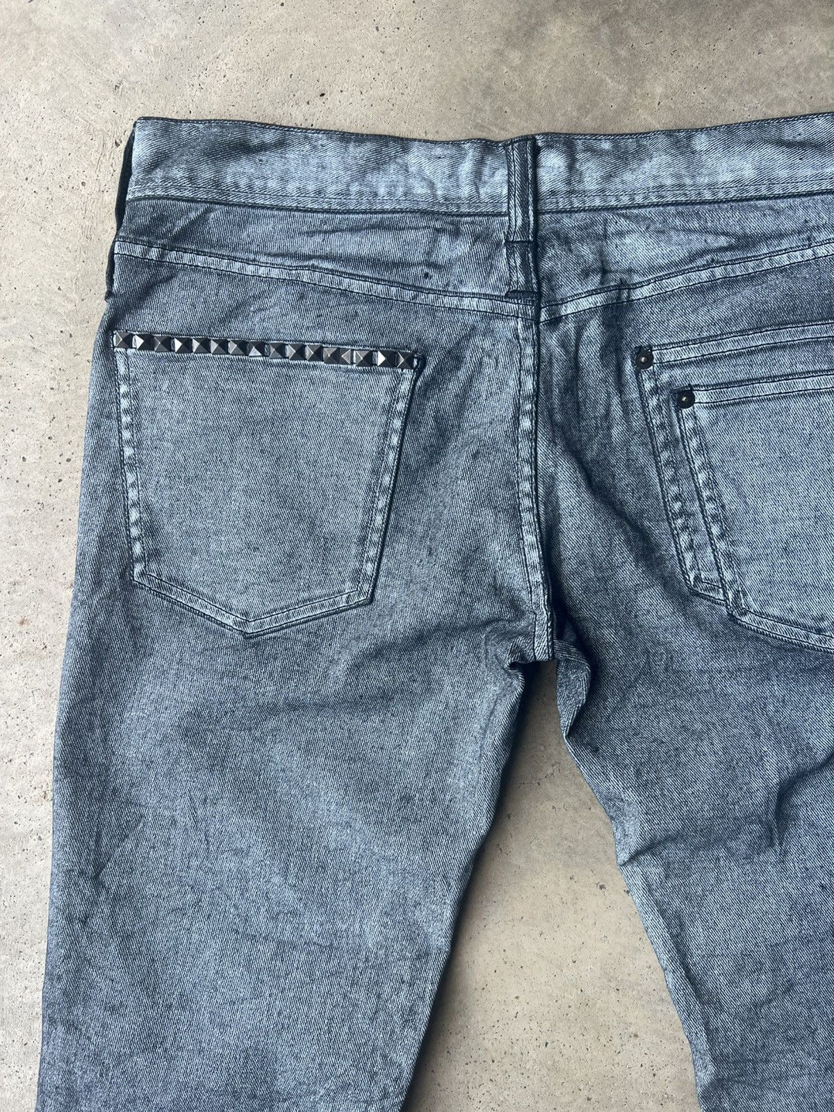 Hysteric Glamour Japanese Brand Glad News Seditionaries Studded Jeans Size US 34 / EU 50 - 10 Thumbnail