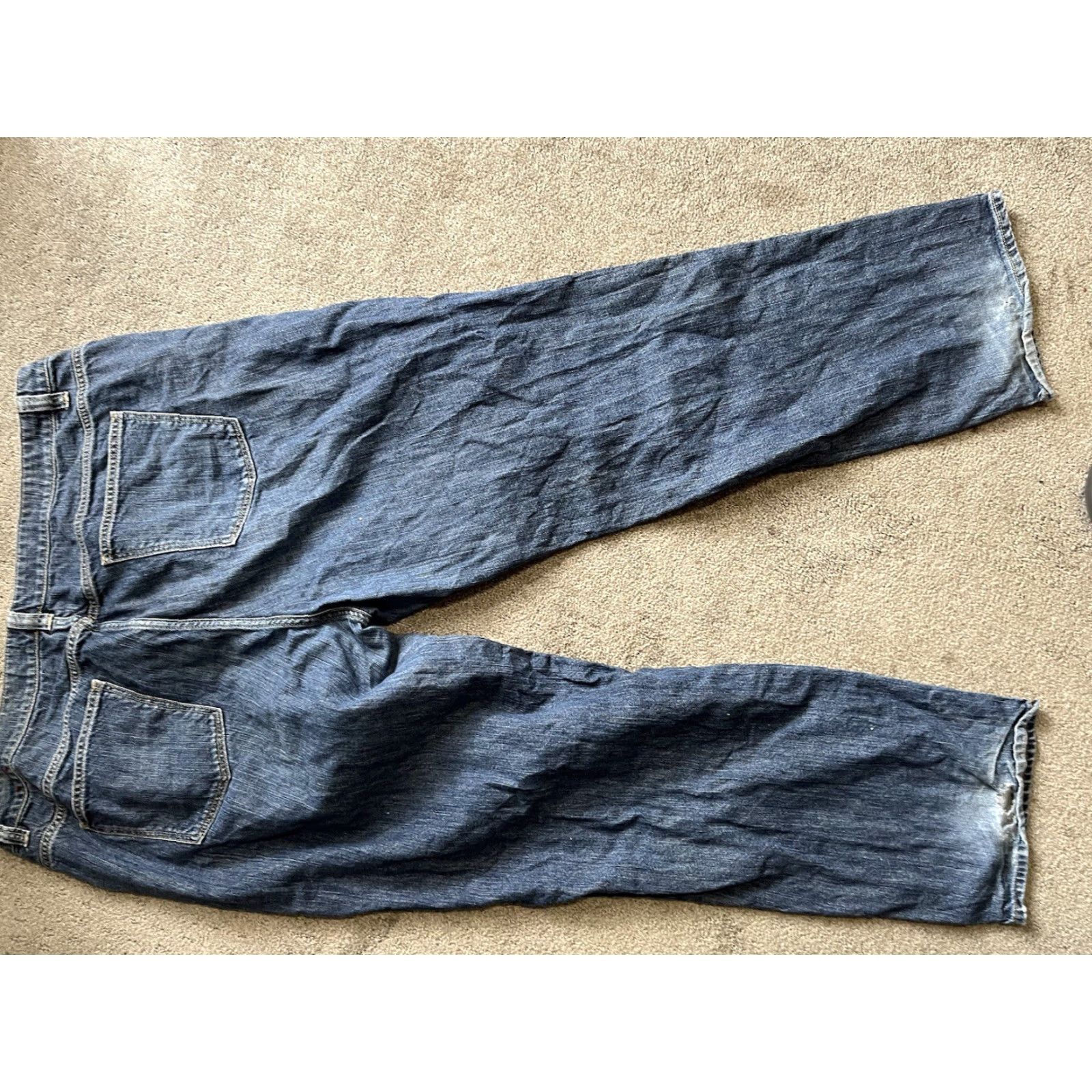 Talbots Talbots Jeans Womens 20W Blue Girlfriend Flawless Stretch Denim Mid Rise Size 42" / US 20 - 3 Thumbnail
