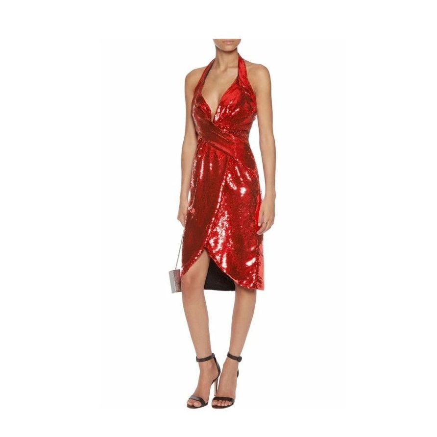 Moschino SPECIAL! AW15 MOSCHINO COUTURE JEREMY SCOTT Halterneck Dress Size L / US 10 / IT 46 - 5 Thumbnail