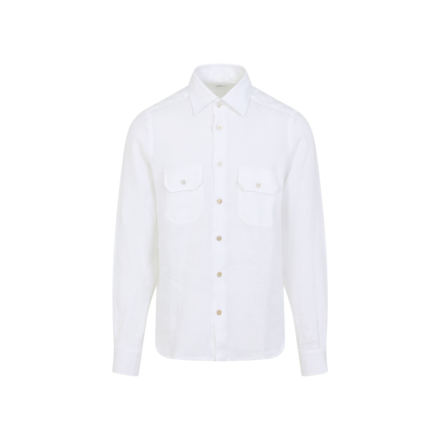 Kiton Kiton Linen Shirt Size US L / EU 52-54 / 3 - 1 Thumbnail