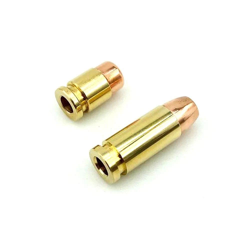 Handmade 1 Pair Bullet Knife Beads Paracord EDC Zipper Charms Size ONE SIZE - 3 Thumbnail