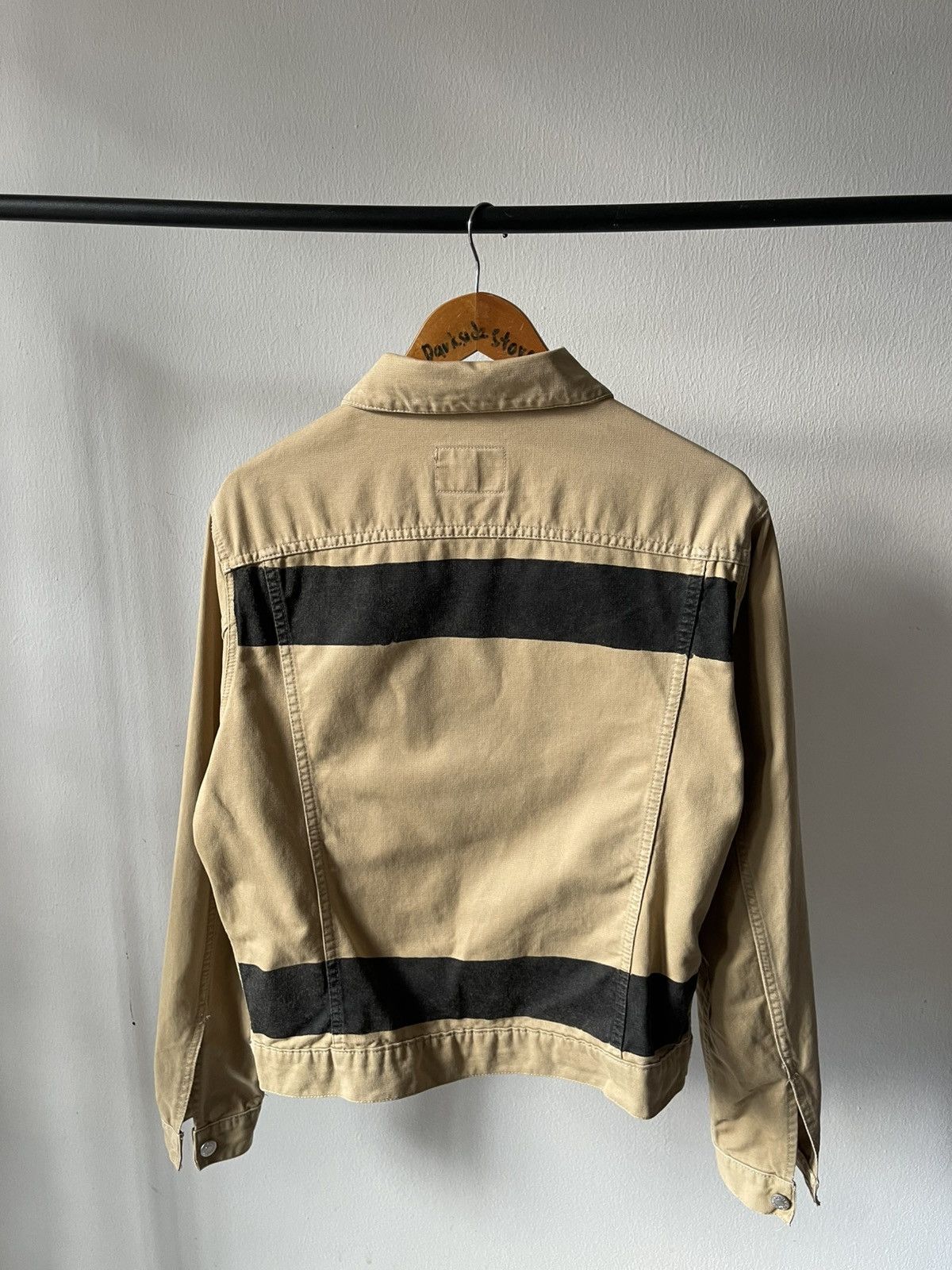 Helmut Lang 1996 Helmut Lang Stripe Denim Jacket #98 Size US M / EU 48-50 / 2 - 1 Thumbnail