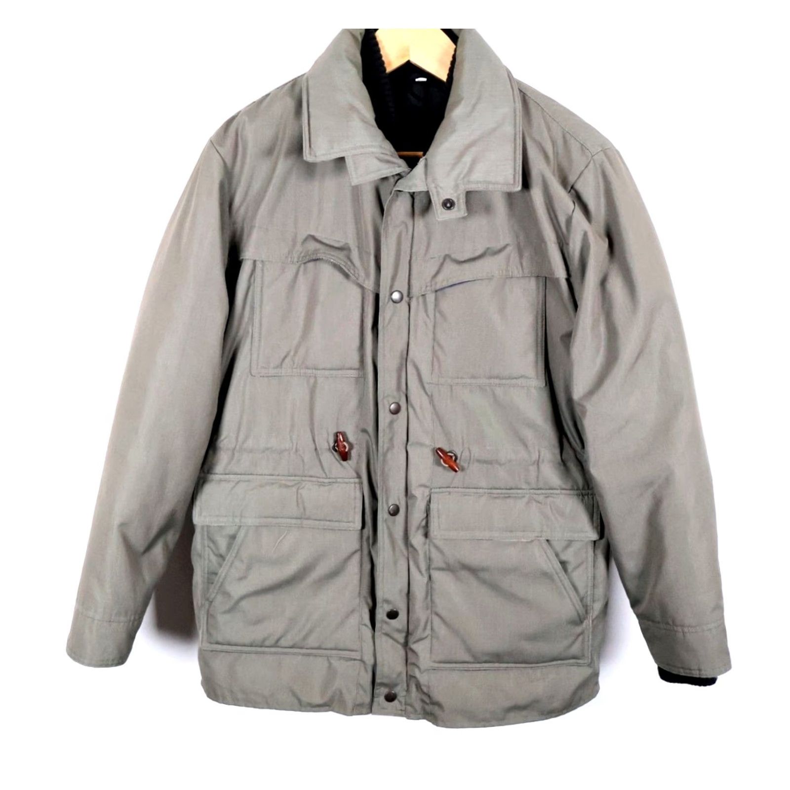 Vintage VINTAGE Northwest Territory Parka Jacket Men's Medium Gray Green + Convertible Liner Jacket Size US M / EU 48-50 / 2 - 2 Thumbnail