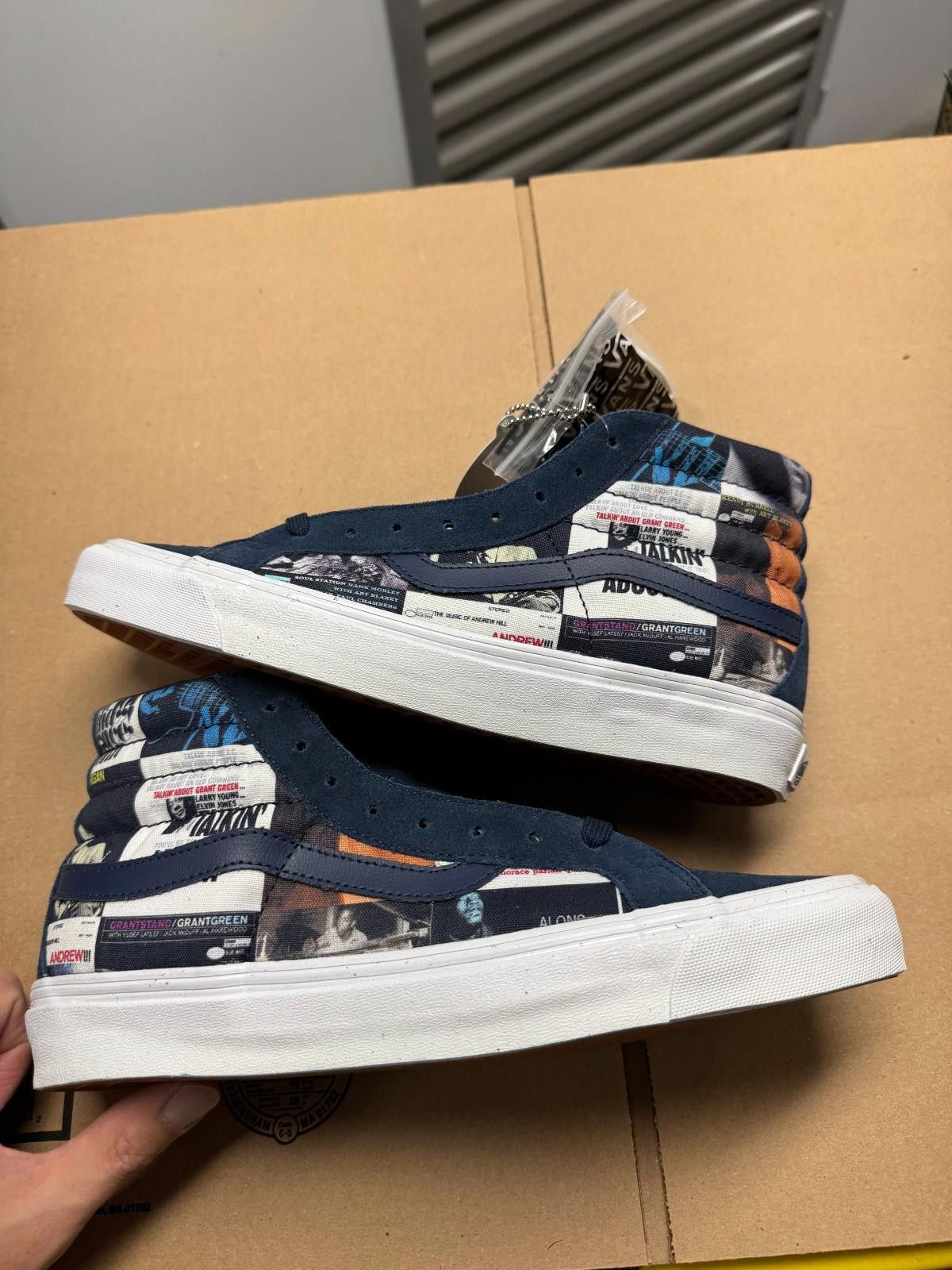 Vans Vans DQM x Blue Note x OG Sk8- LX High The Blues Size 9.5 Size US 9.5 / EU 42-43 - 3 Thumbnail