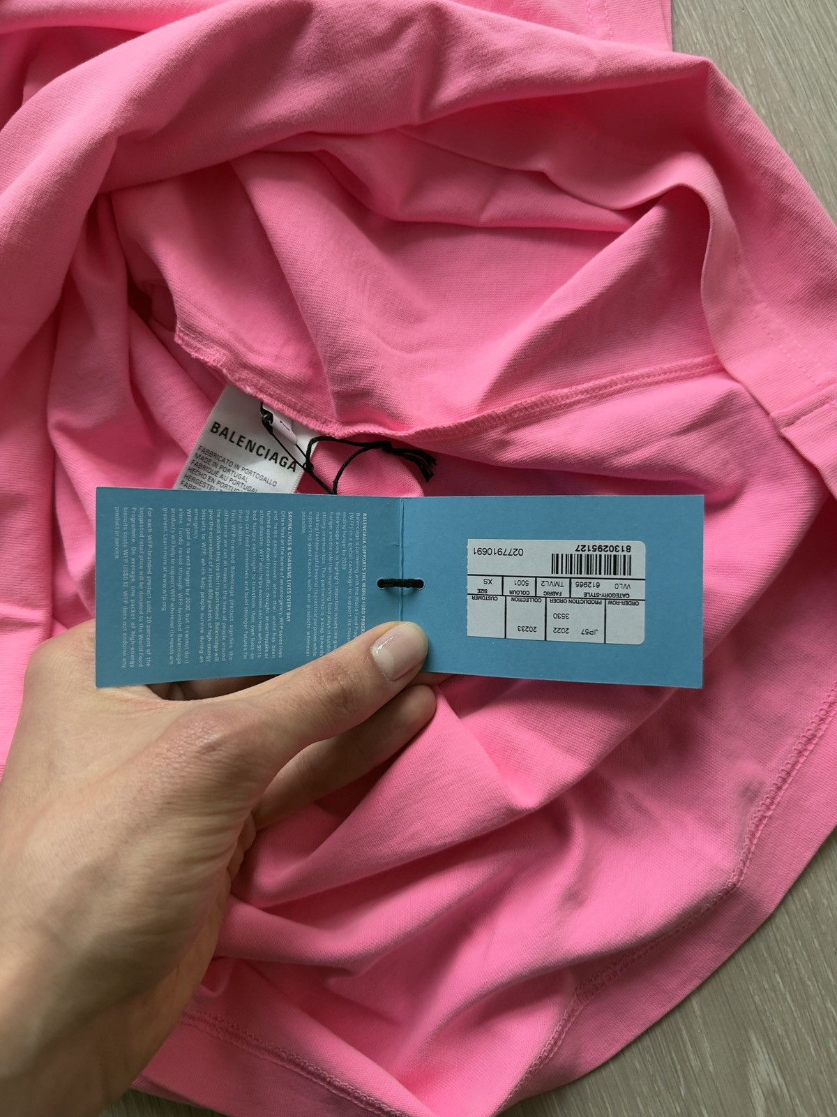 Balenciaga WFP T-Shirt Pink
