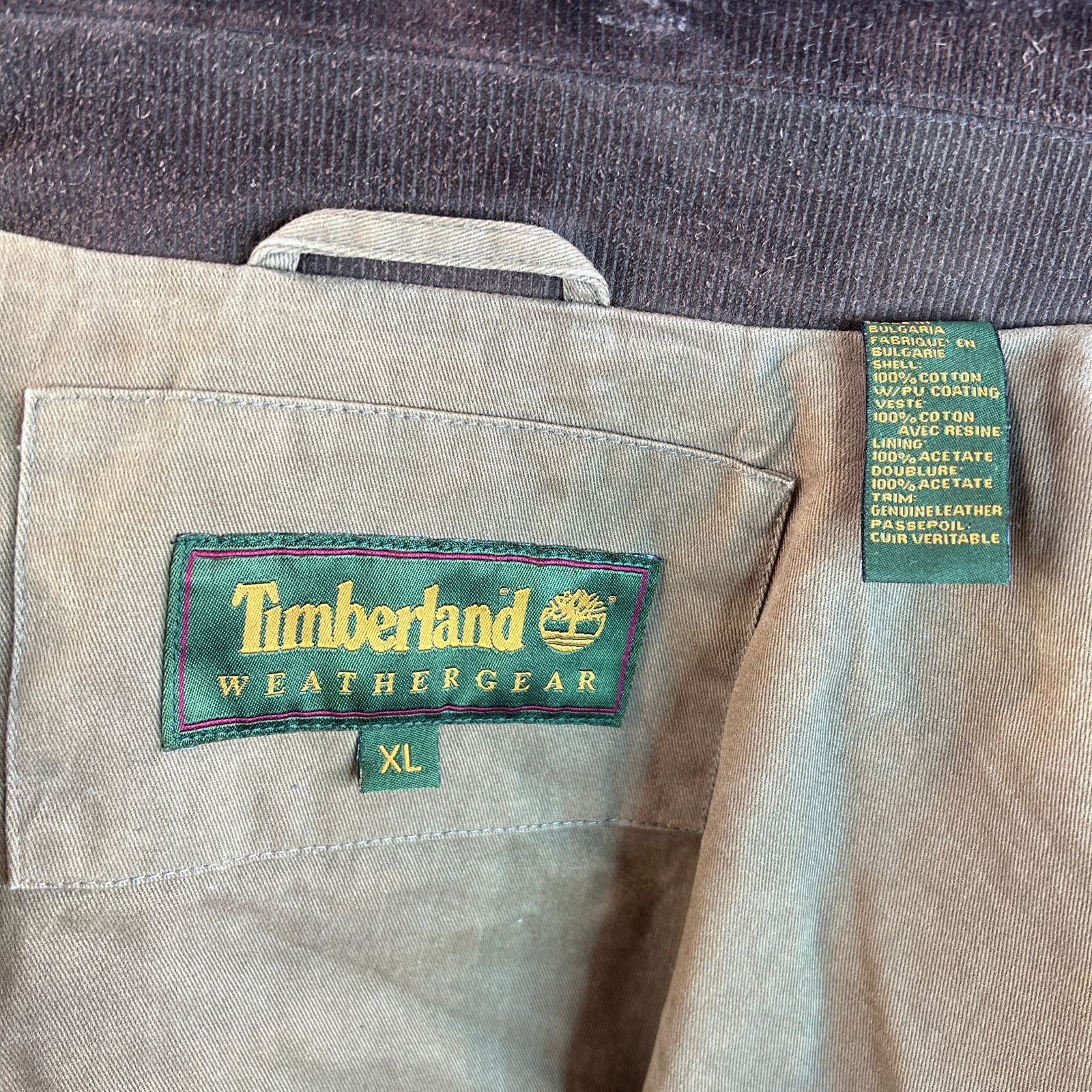 Timberland Timberland Weathergear Barn Jacket Brown Chore Coat Size US XL / EU 56 / 4 - 3 Thumbnail