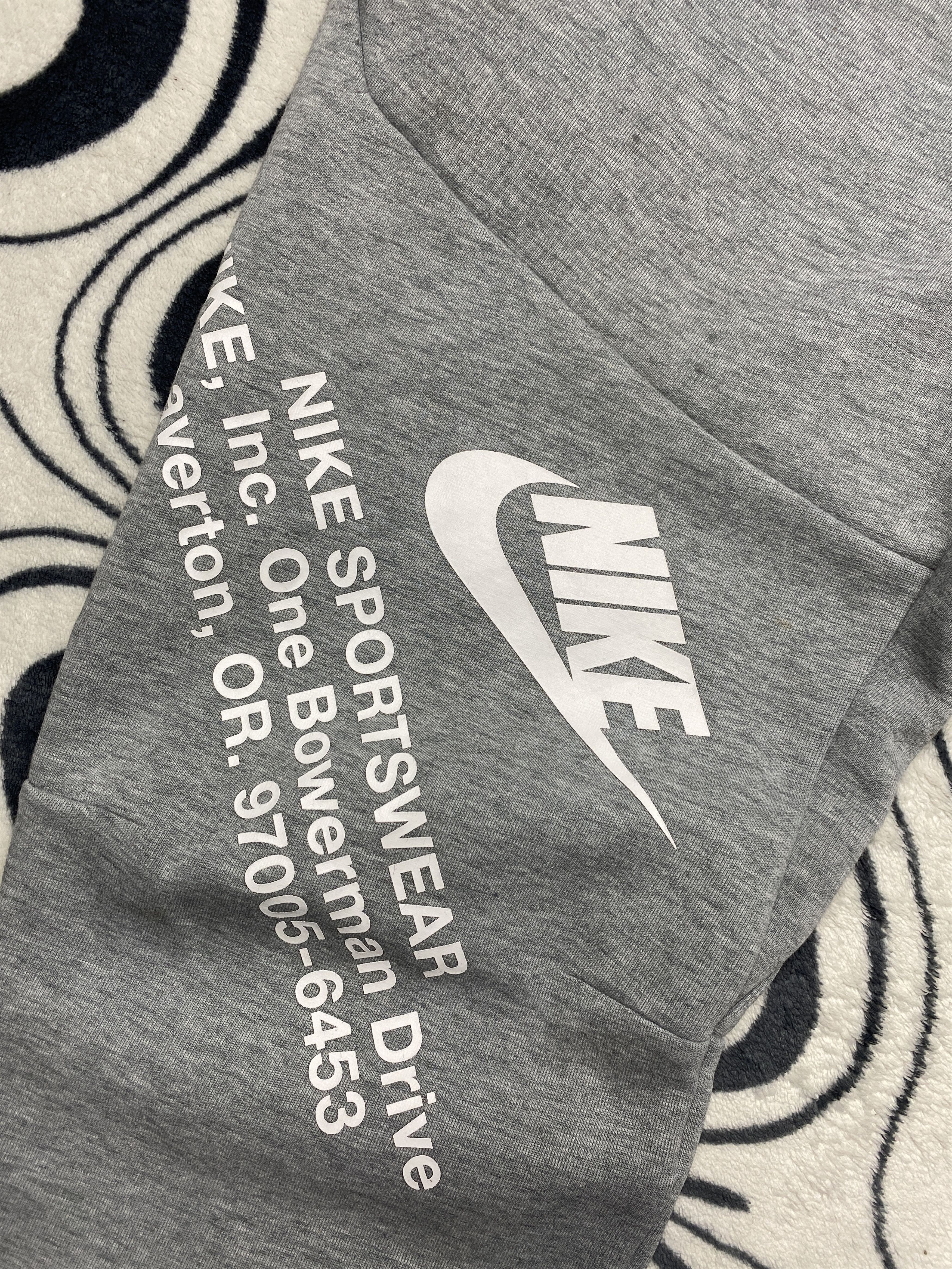 Nike Nike Sweatpants Mens Cotton Baggy Track Pants Y2K Size US 32 / EU 48 - 4 Thumbnail