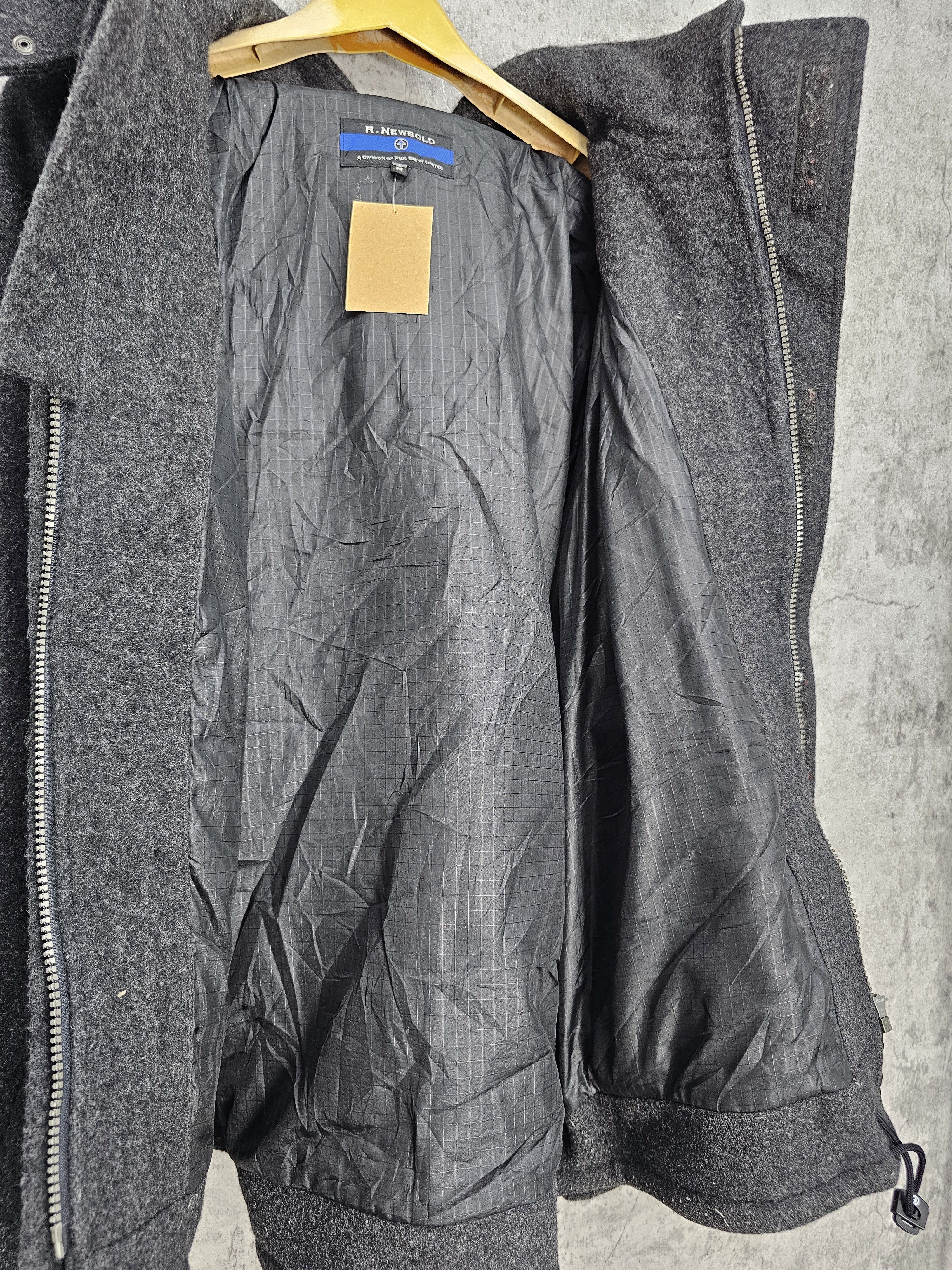 Paul Smith R. NEWBOLD Paul Smith Wool Hoodie Winter Jacket J0099 Size US M / EU 48-50 / 2 - 7 Thumbnail