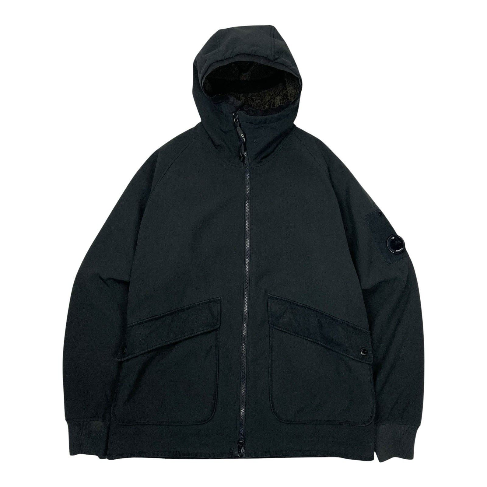 C.P. Company CP Company Soft Shell Jacket Fleece Lined Hooded Arm Lens XL Size US XL / EU 56 / 4 - 1 Thumbnail