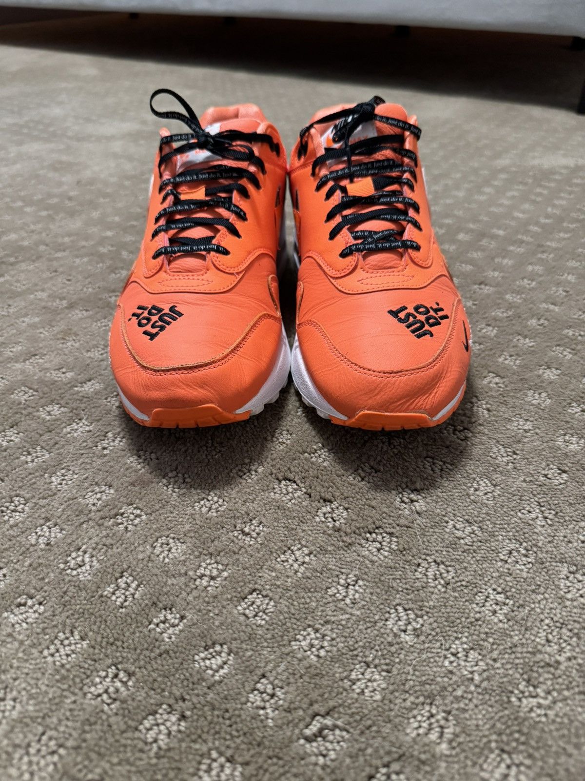 Nike Nike Air Max 1 Just Do It Pack Orange Size US 10.5 / EU 43-44 - 1 Thumbnail