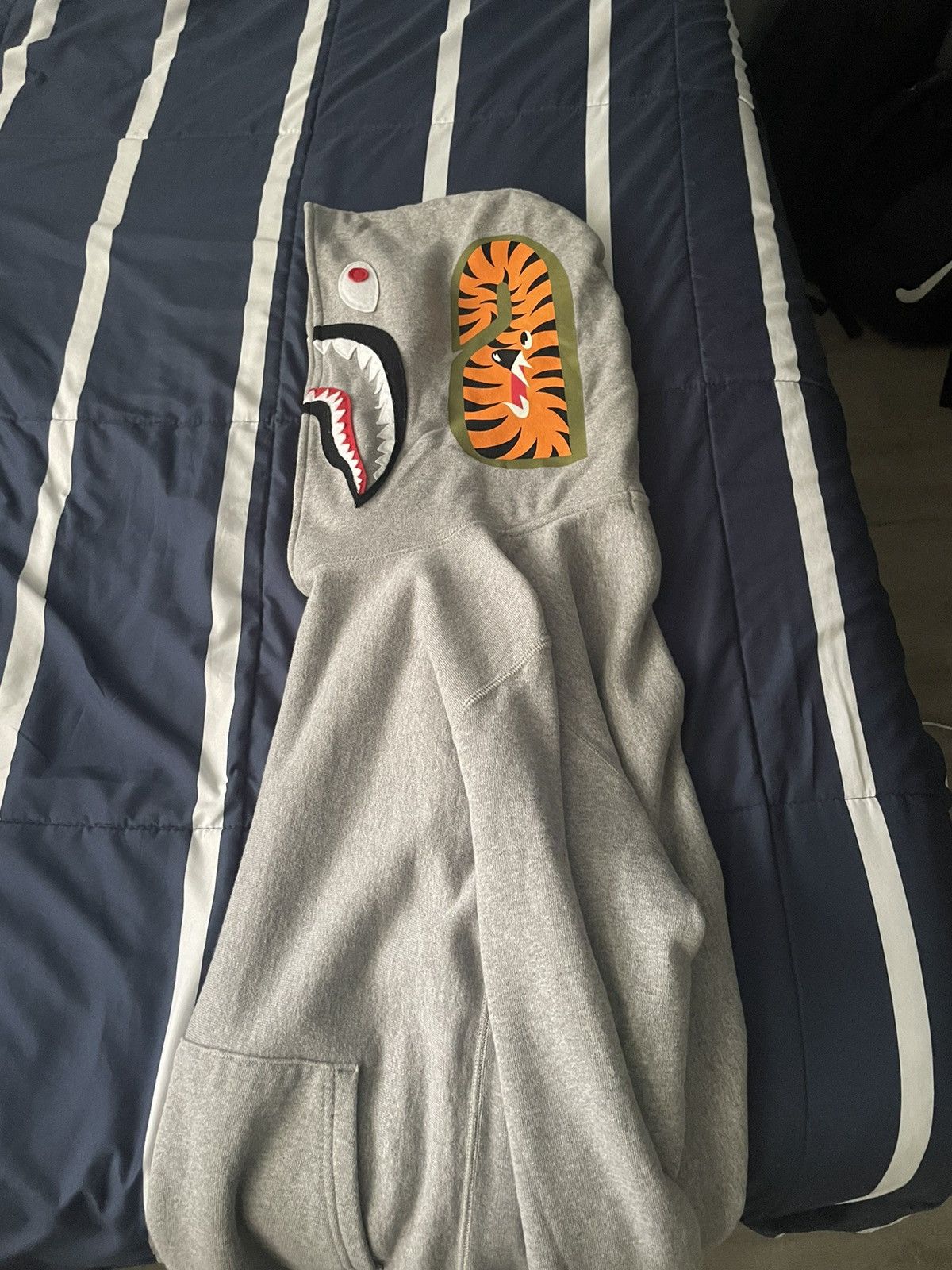 Bape Shark Pullover Hoodie Size US M / EU 48-50 / 2 - 3 Thumbnail