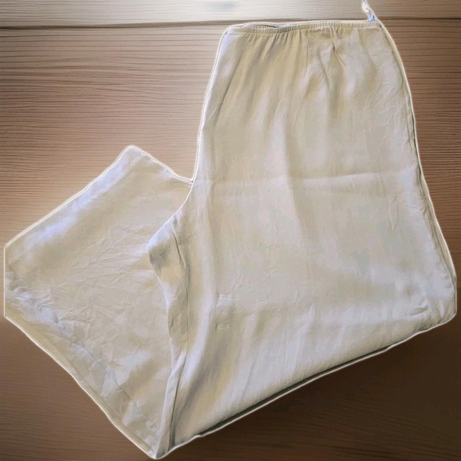 Eileen Fisher Eileen Fisher Plus Size 3X Wide Leg Cropped Pants 42x27 Size 42" / US 20 - 2 Thumbnail