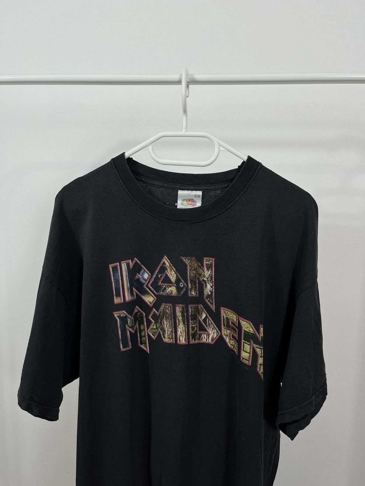 Band Tees × Vintage Vintage Iron Mainden Band T-Shirt Size US XL / EU 56 / 4 - 6 Thumbnail