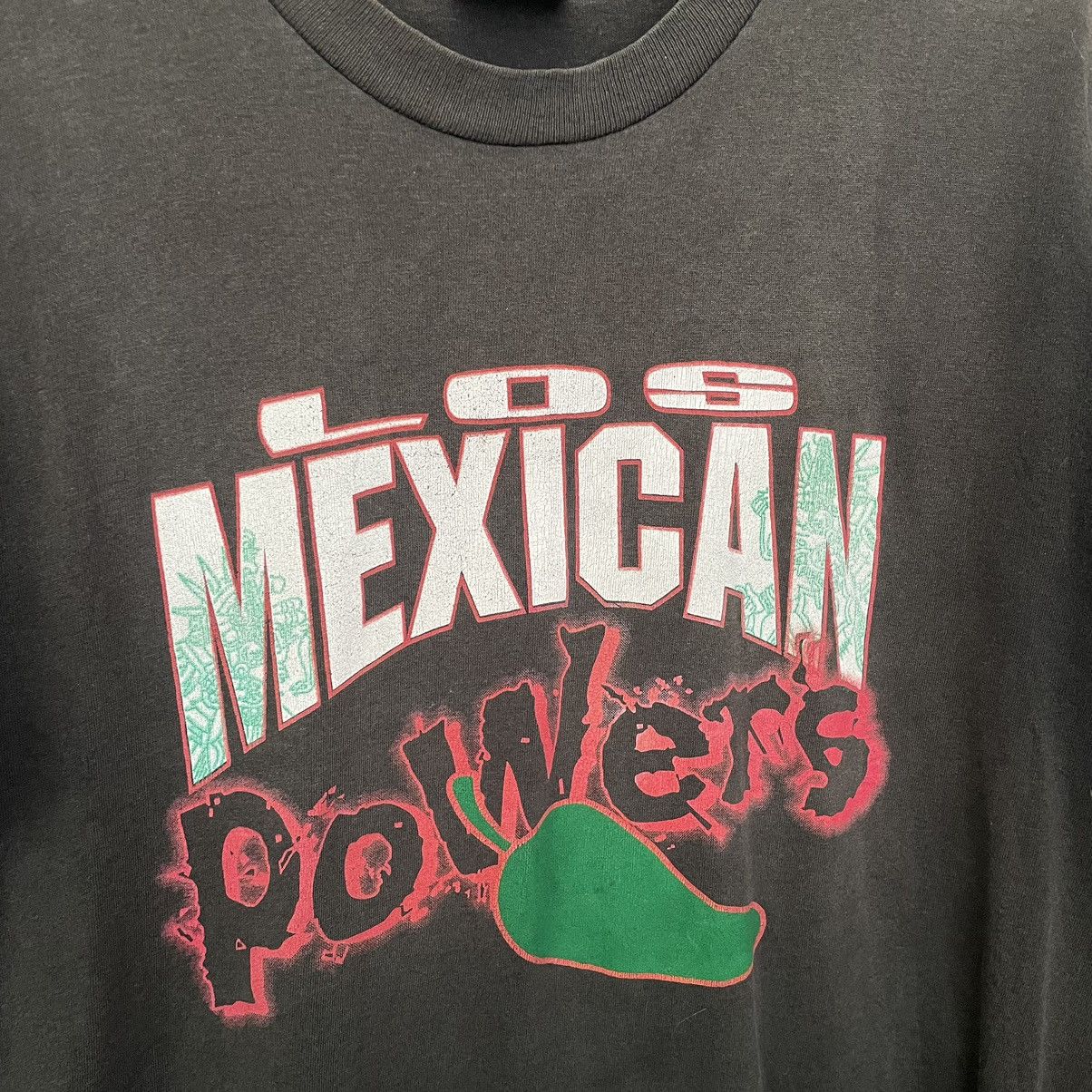 Rap Tees × Vintage × WWE 1990s Los Mexican Powers Pro Wrestling WWE Rap Tees Size US L / EU 52-54 / 3 - 8 Thumbnail