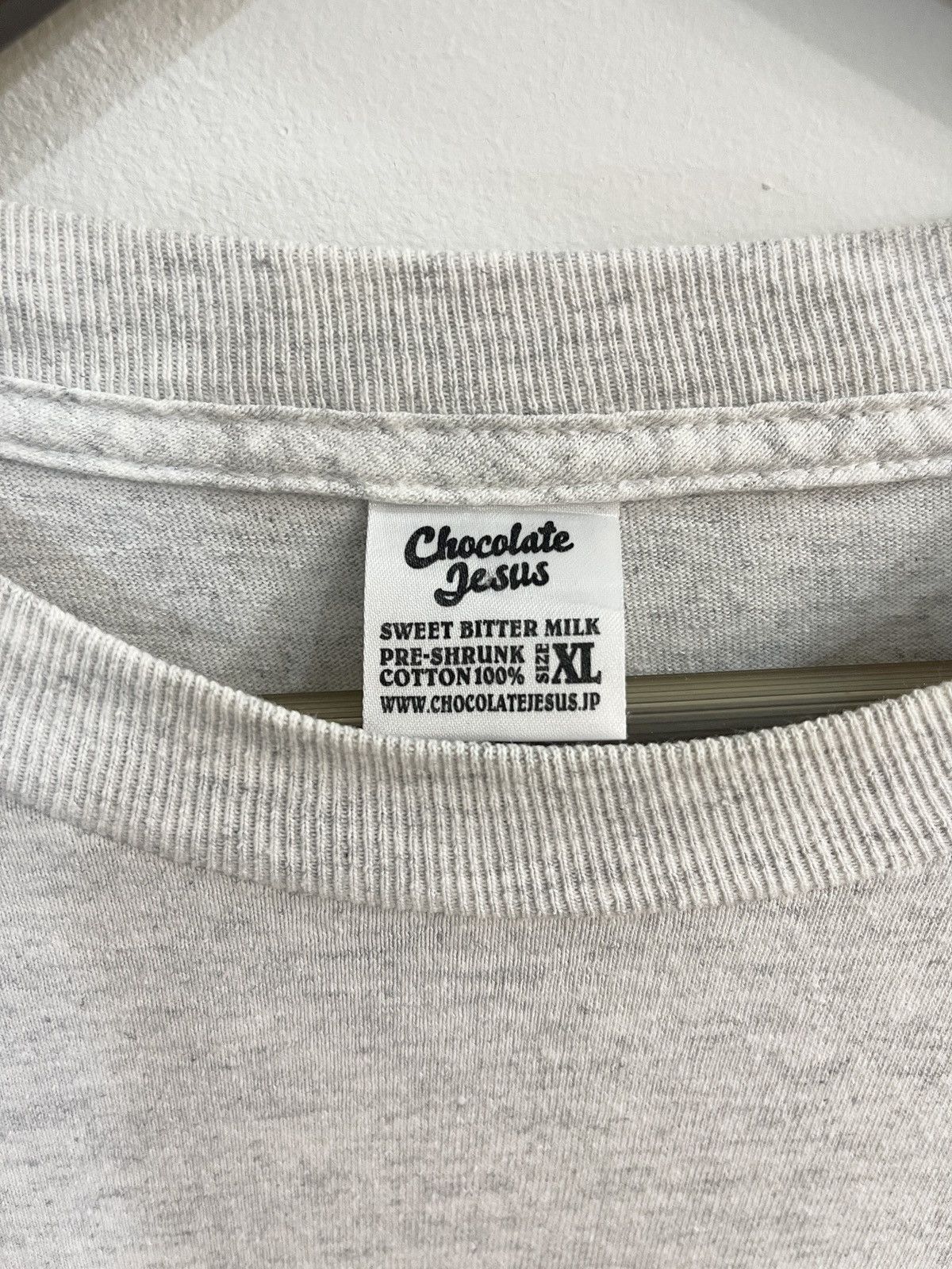Chocolate VINTAGE CHOCOLATE JESUS MADE IN JAPAN LONGSLEEVES SHIRT Size US XL / EU 56 / 4 - 9 Thumbnail