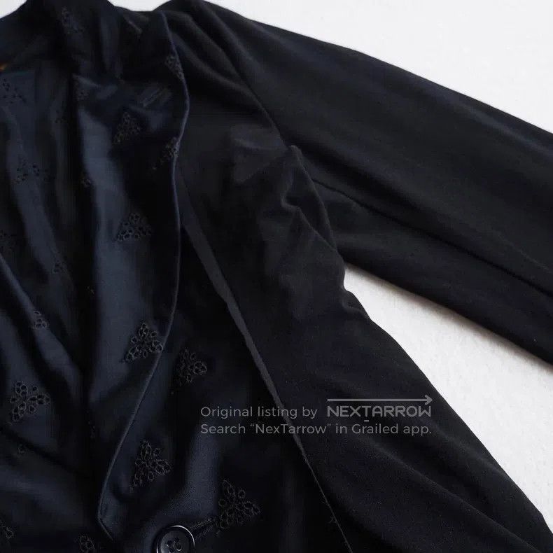 Comme des Garcons Comme Des Garcons Lace Embroidery Patchwork Pleated Jacket Size M / US 6-8 / IT 42-44 - 6 Thumbnail