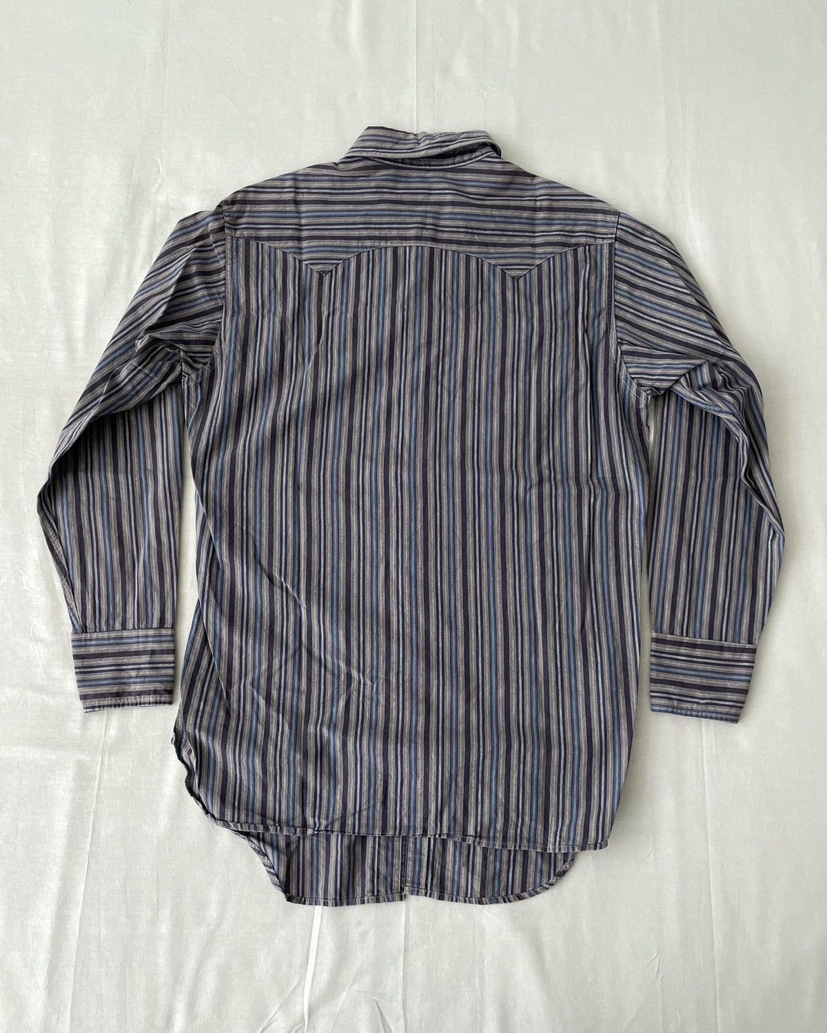 LVC LVC Levis Shorthorn Western Shirt Stripes Big E Japan Size US M / EU 48-50 / 2 - 11 Thumbnail