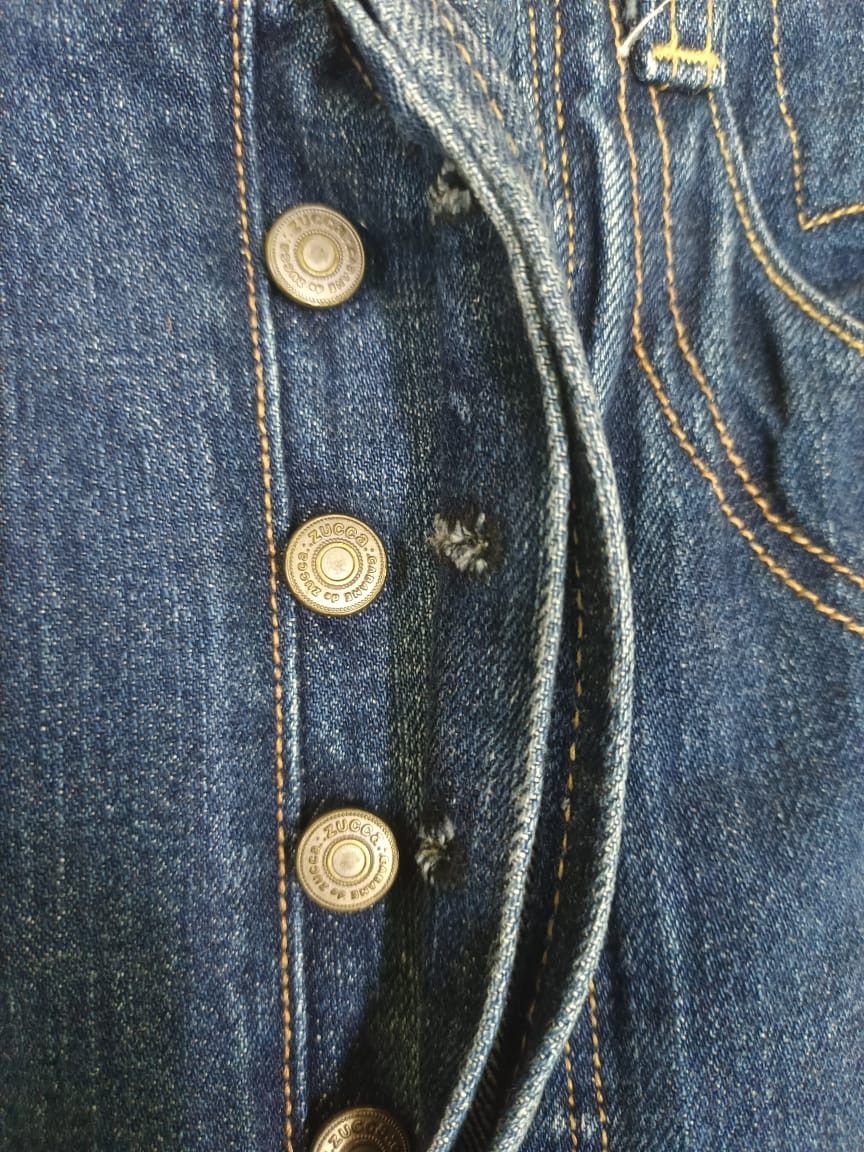 CABANE de ZUCCa Cabane De Zucca Buckle Back Selvedge Jeans Size US 31 - 13 Thumbnail