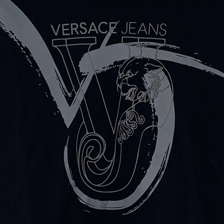 Versace Versace Black Pattern Printed Long Sleeve Sweatshirt K26WX Size US S / EU 44-46 / 1 - 4 Thumbnail