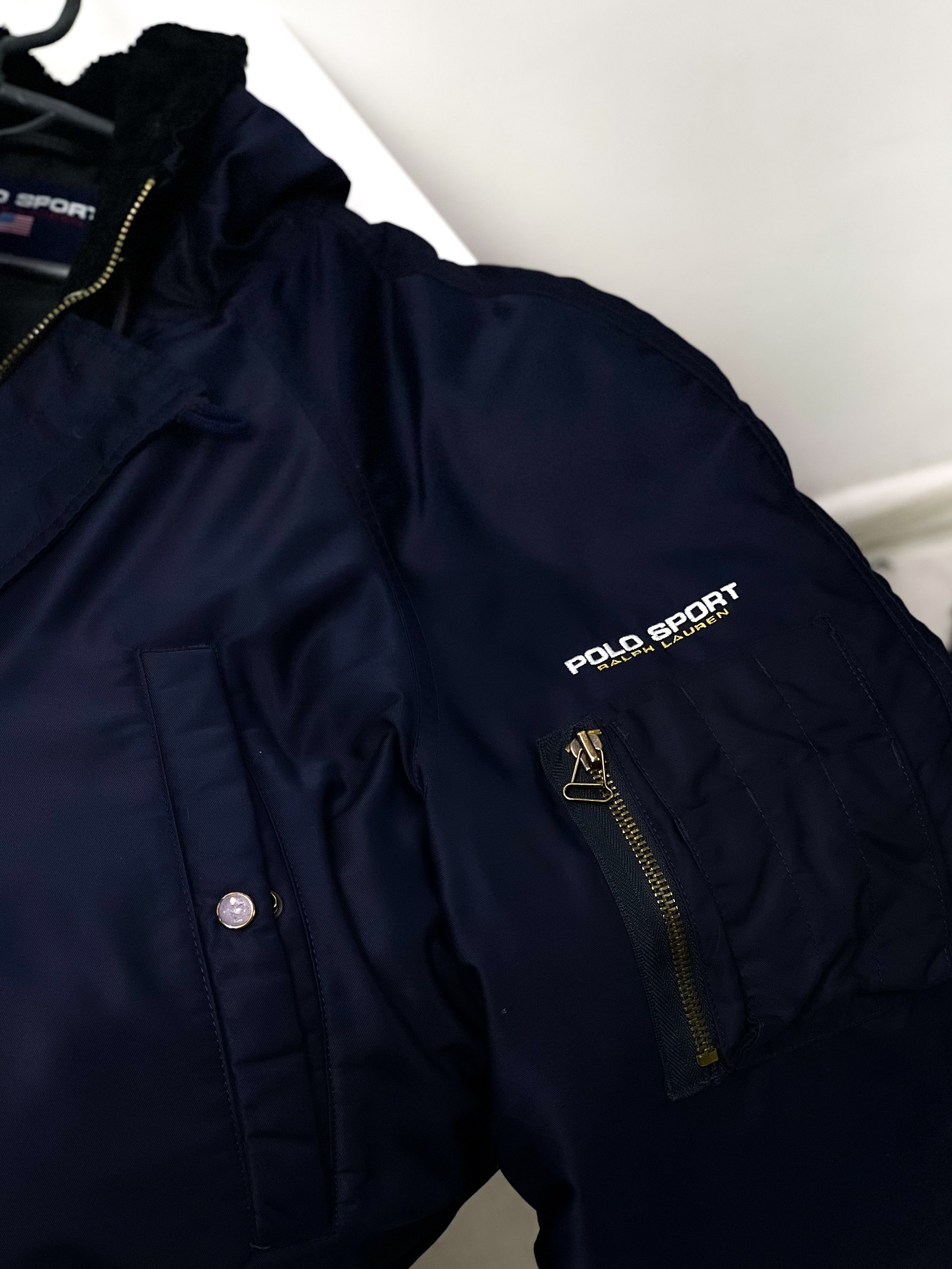 Polo Ralph Lauren × Ralph Lauren Sport × Vintage Polo Sport Ralph Lauren down vintage parka jacket Size US M / EU 48-50 / 2 - 6 Thumbnail
