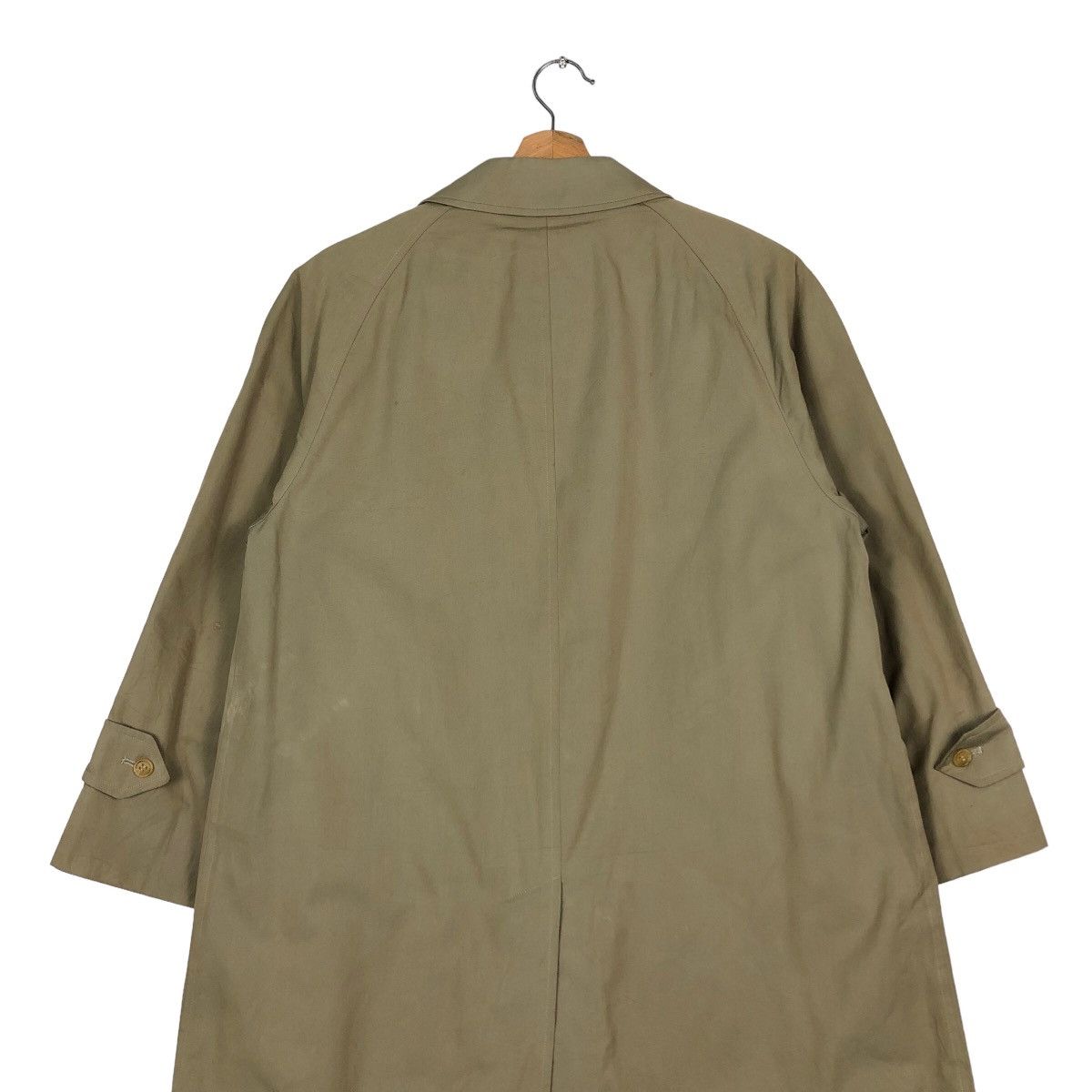 Burberry 🔥Vintage Burberrys Long Jacket Nova Check Lining Size US M / EU 48-50 / 2 - 10 Thumbnail