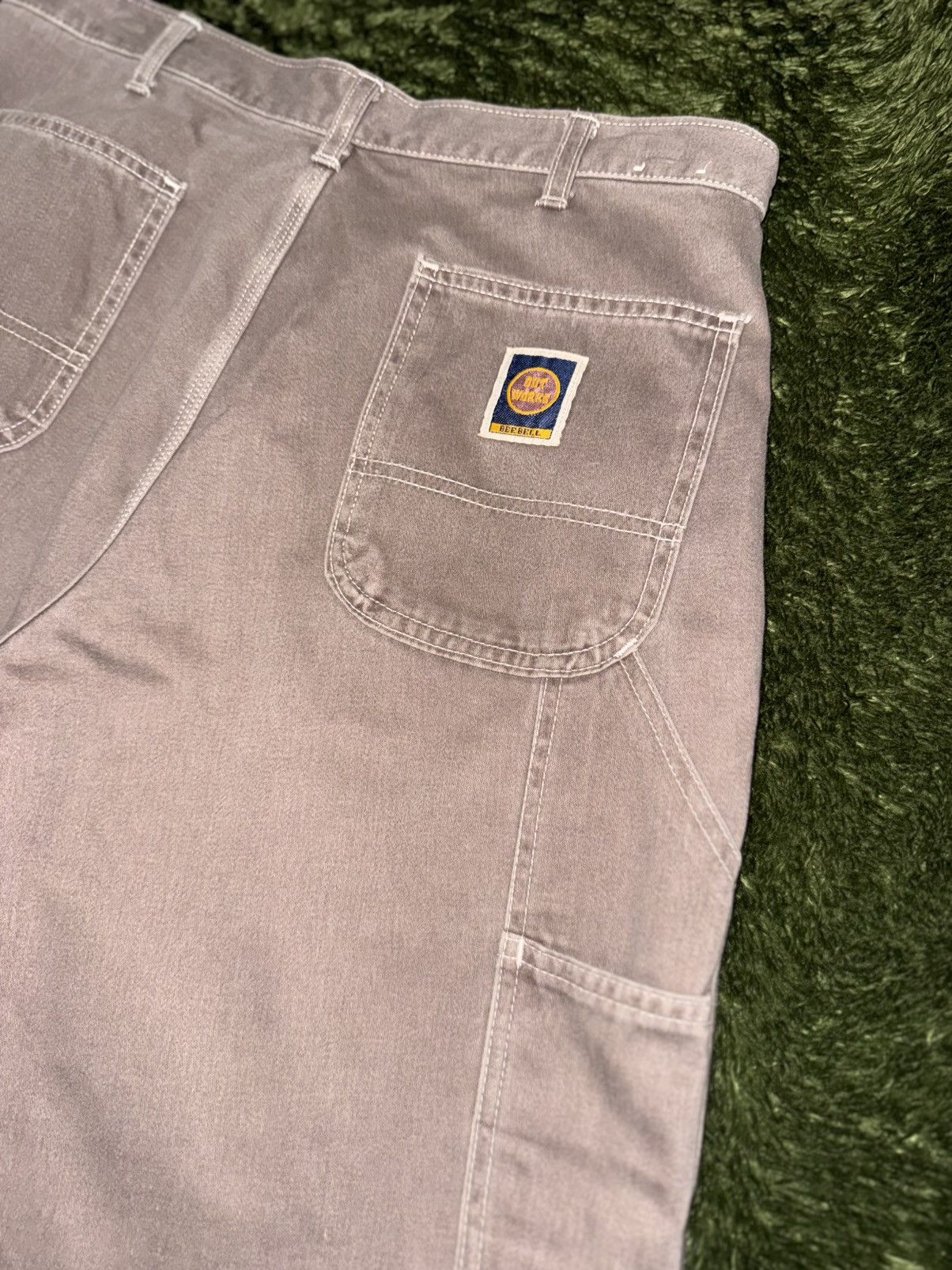 Japanese Brand BEEBELL JAPAN Garment Dye Carpenter Pants Brown Size US 32 / EU 48 - 9 Thumbnail