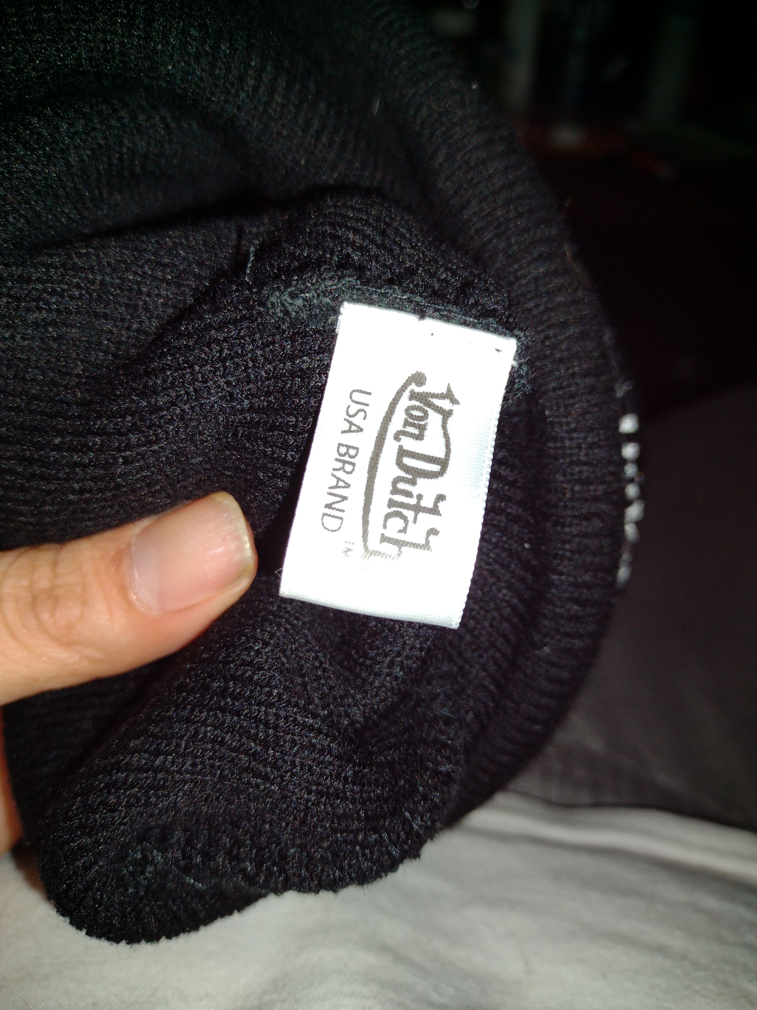 Von Dutch Von dutch logo black beanie Size ONE SIZE - 3 Thumbnail
