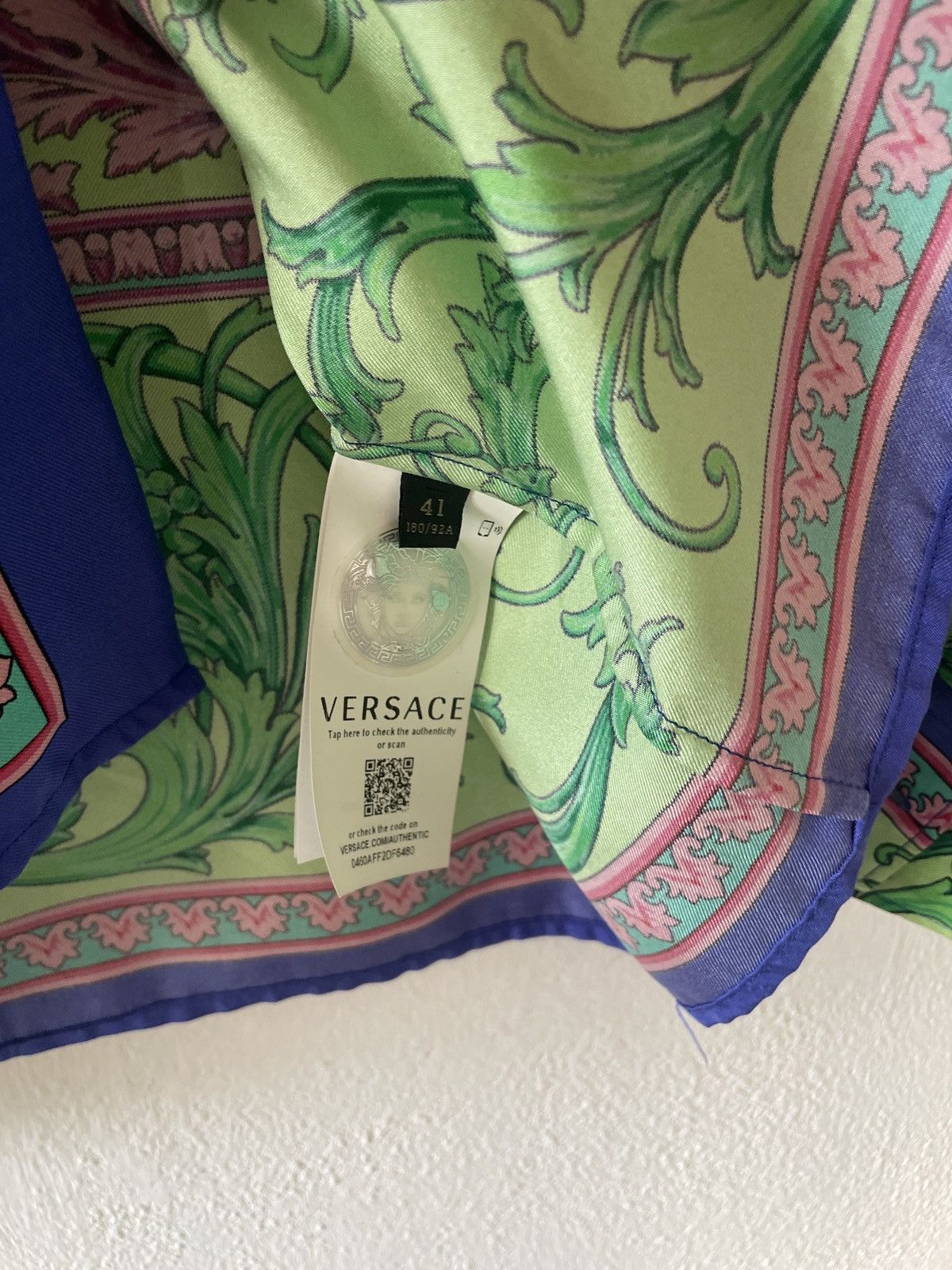 Versace Versace silk shirt Size US L / EU 52-54 / 3 - 6 Thumbnail