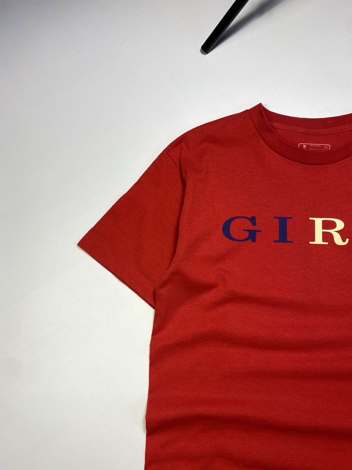 Girl Skateboards × Hook-Ups × Vintage Vintage Rare Girl Skateboards Red T-shirt SK8 Size US M / EU 48-50 / 2 - 2 Thumbnail