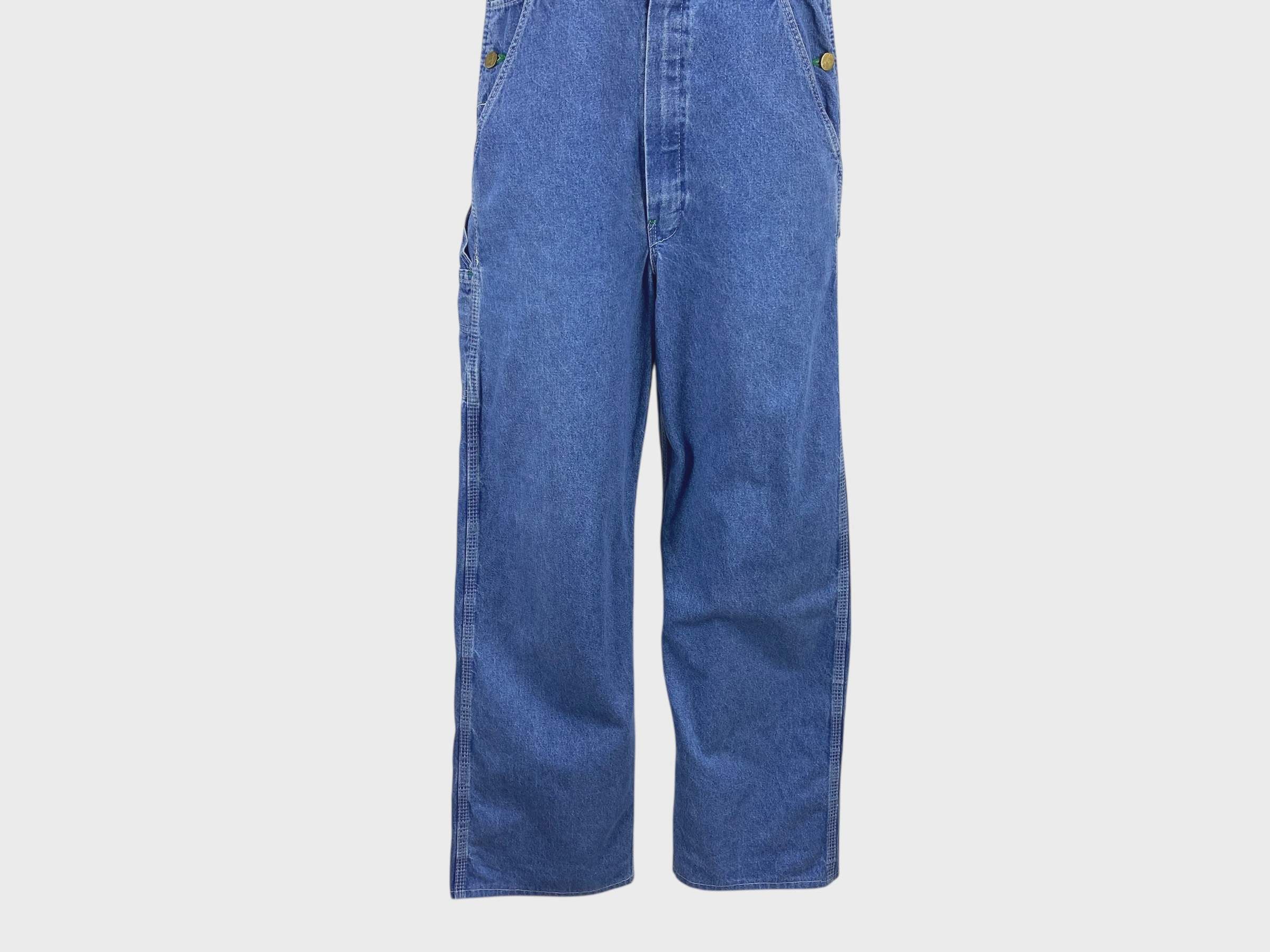 Other Key Denim Bib Overalls Hip Hop Skateboards Workwear Size US 28 / EU 44 - 4 Thumbnail