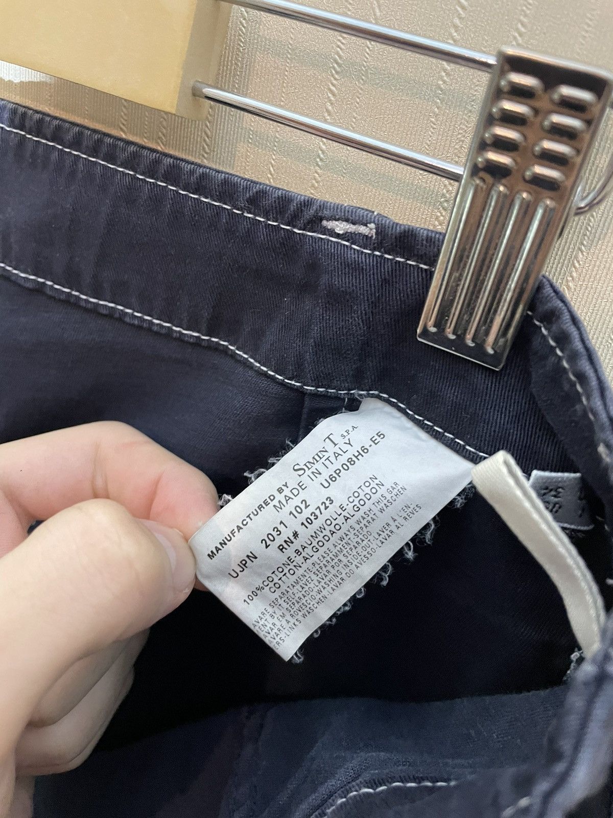 Armani × Vintage Armani Jeans vintage workwear Japanese pants Size US 34 / EU 50 - 16 Thumbnail