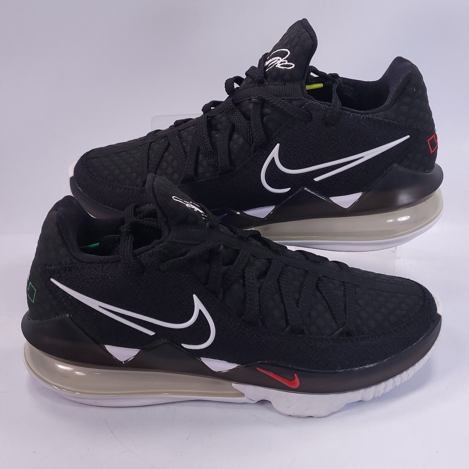 Nike Nike LeBron XVII Shoe Mens Size 8 CD5007-002 Black White Size US 8 / EU 41 - 6 Thumbnail