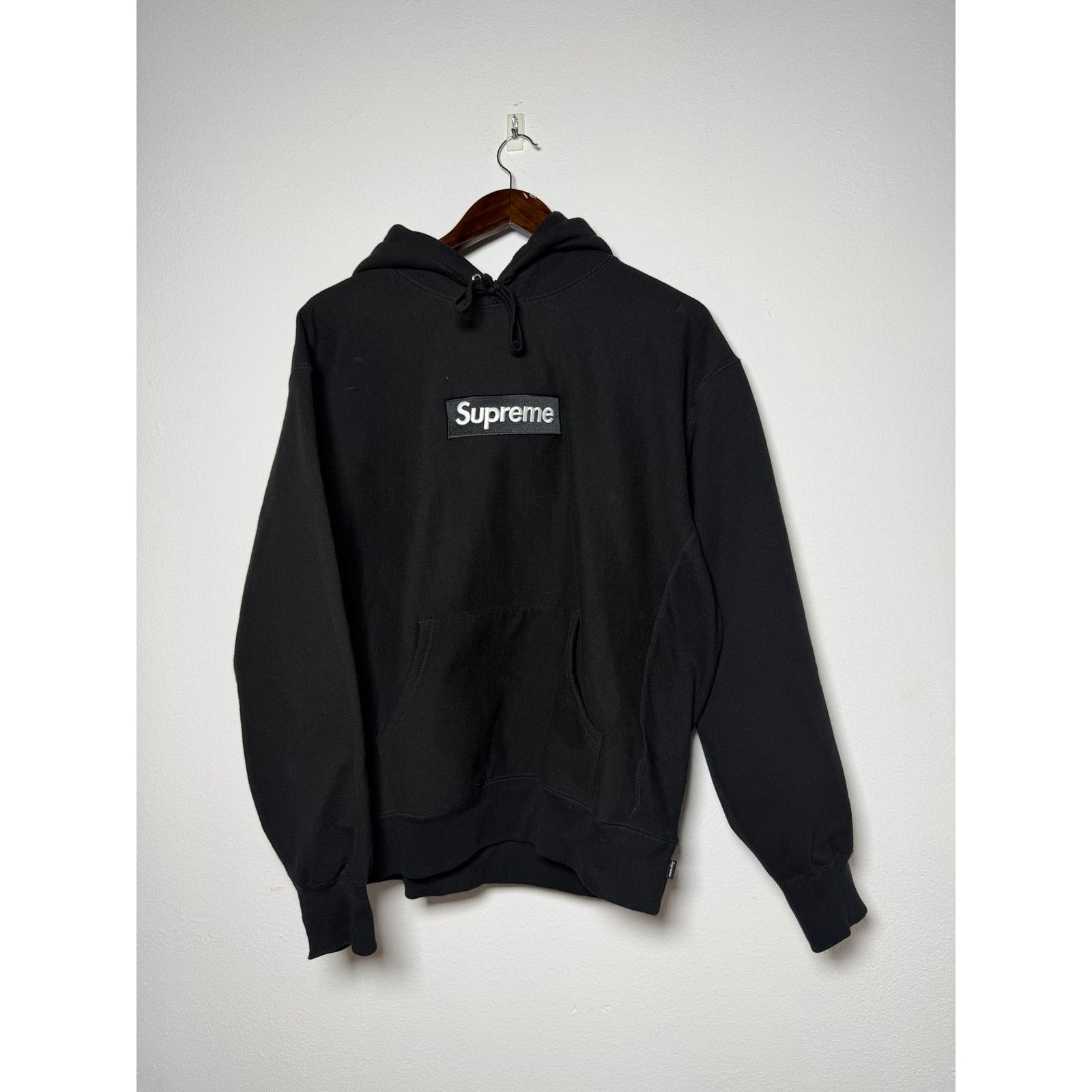 Burberry × Supreme Supreme Burberry Box Logo Hoodie Sz M | Grailed