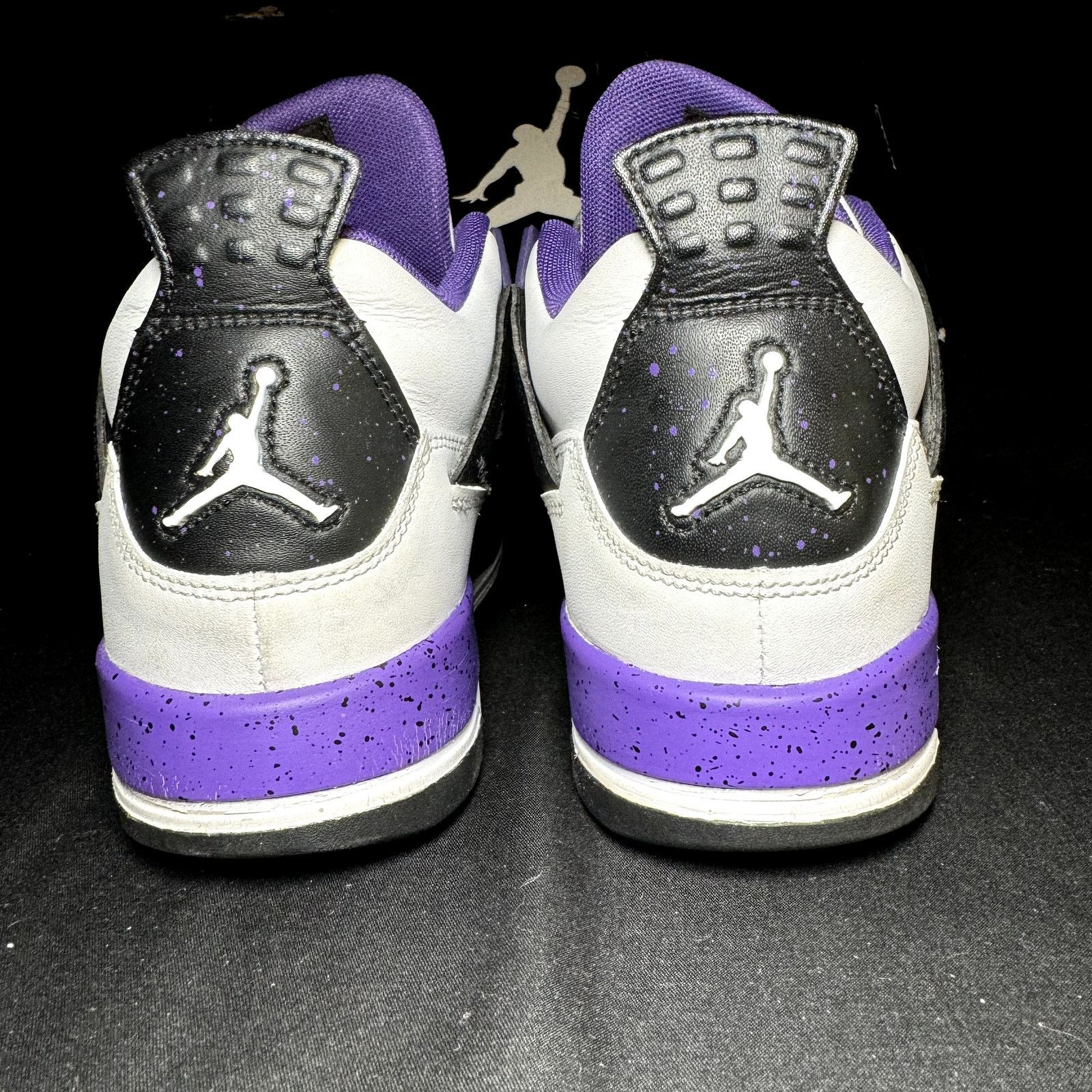 Jordan Brand × Nike Nike Air Jordan 4 Retro GS UItraviolet Men's Shoes - Size 7 Size US 7 / EU 40 - 5 Thumbnail