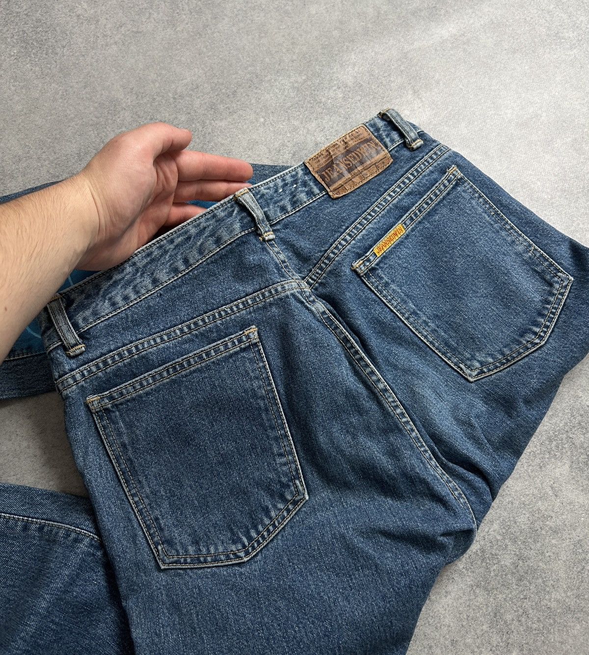 Edwin Edwin Jeans Japan 🇯🇵 Thunder custom jeans mens Size US 34 / EU 50 - 2 Thumbnail