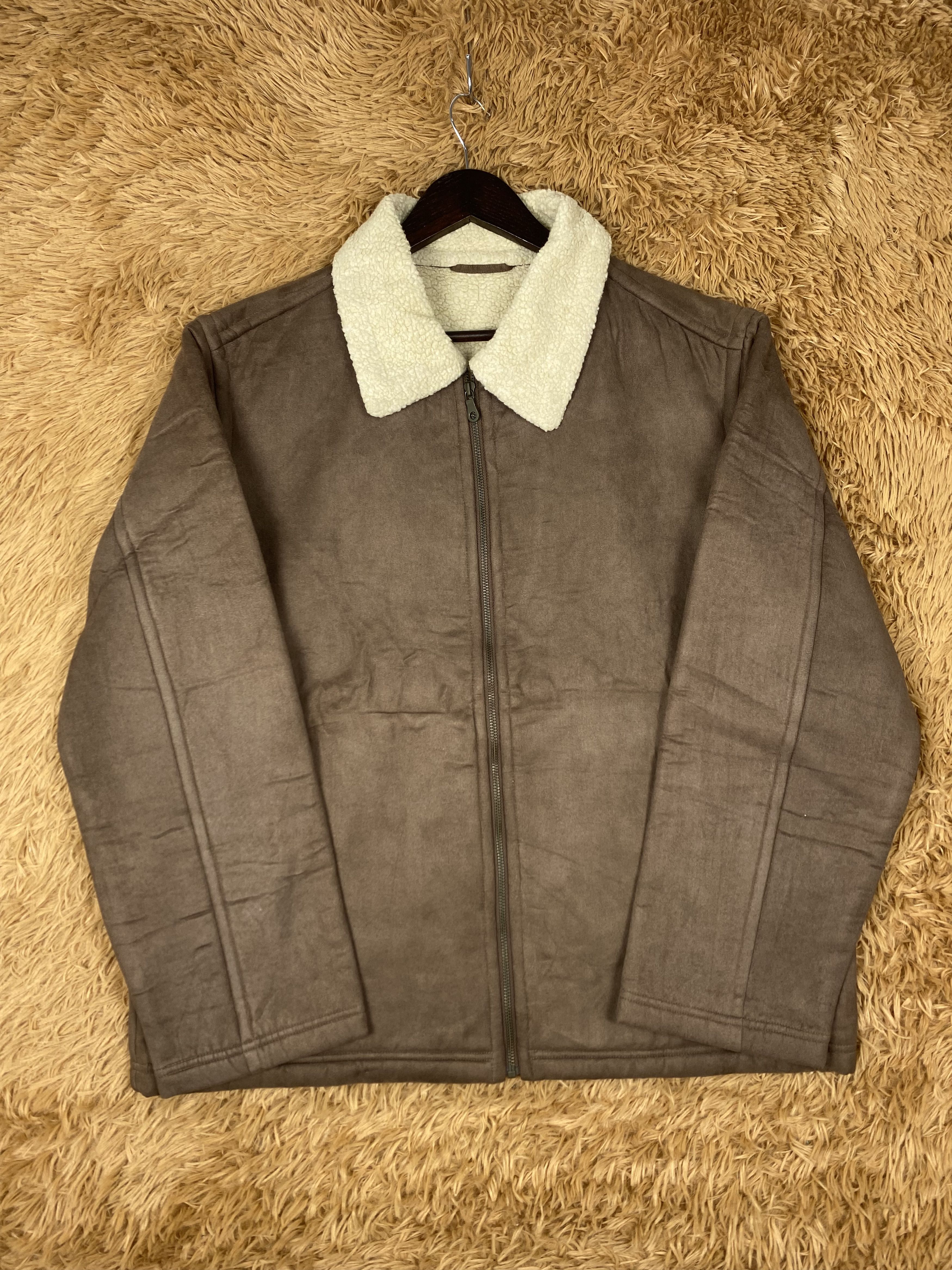 Uniqlo Vintage Uniqlo Fleece Lining Jacket DJ0422 Size US XL / EU 56 / 4 - 4 Thumbnail