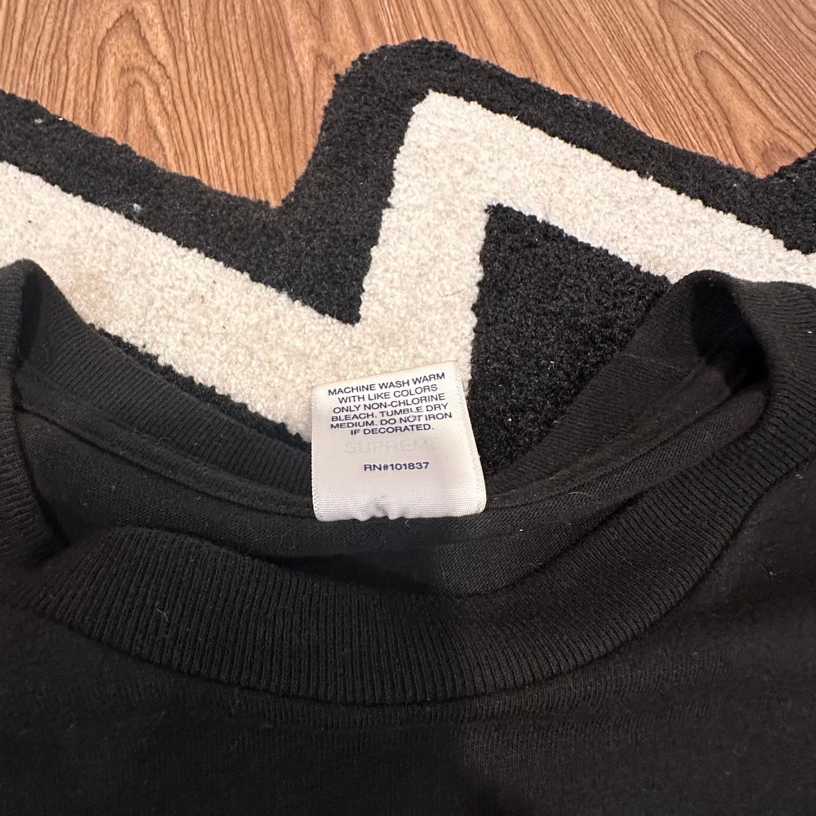 Supreme Supreme Nas Tee - Black - Size XL - Used Size US XL / EU 56 / 4 - 5 Thumbnail