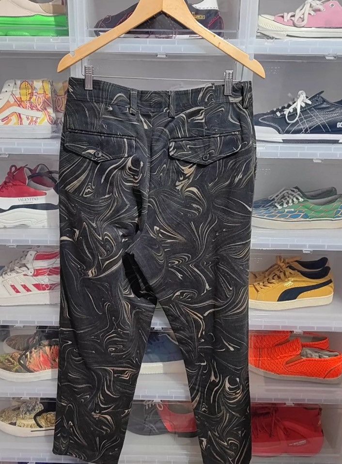 Dries Van Noten Dries van noten flower brown black pants 2412-Nextarrow Size 46R - 4 Thumbnail