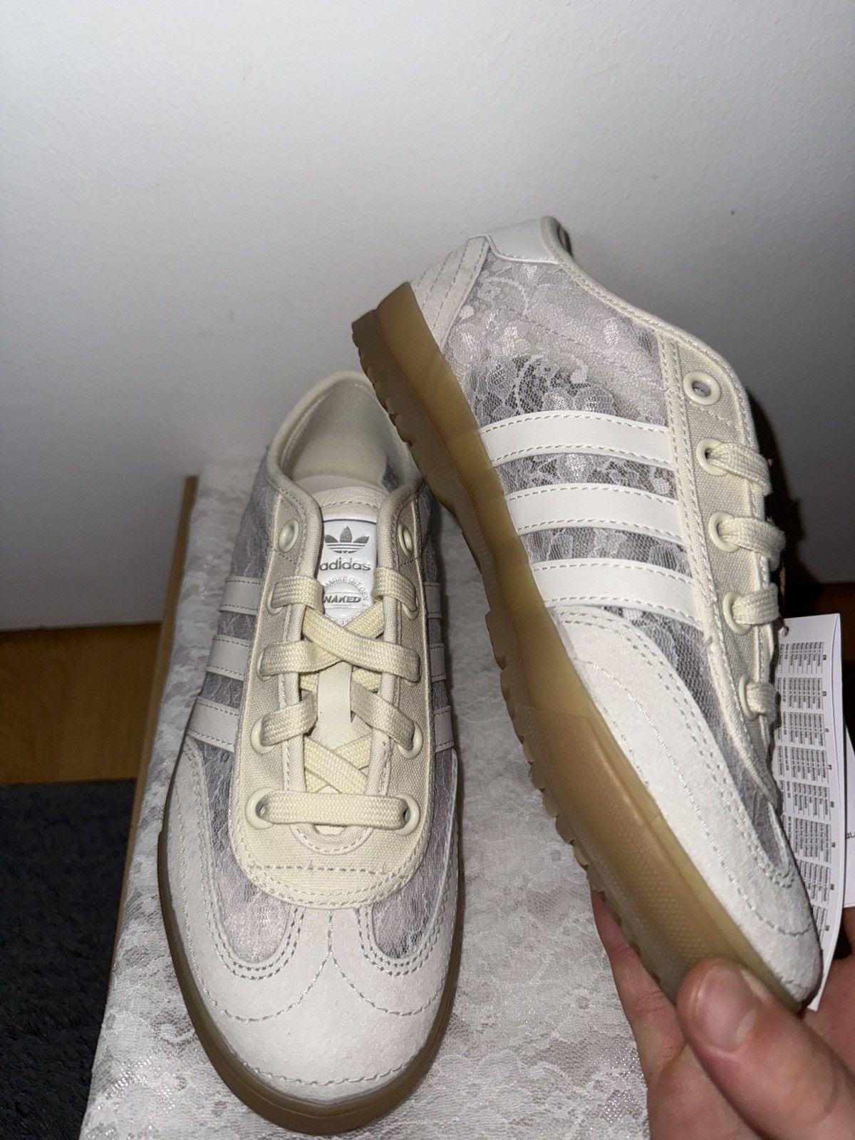Adidas Adidas Tischtennis Naked Copenhagen Silvery Daisy Lace Pack Size US 5.5 / IT 35.5 - 10 Thumbnail