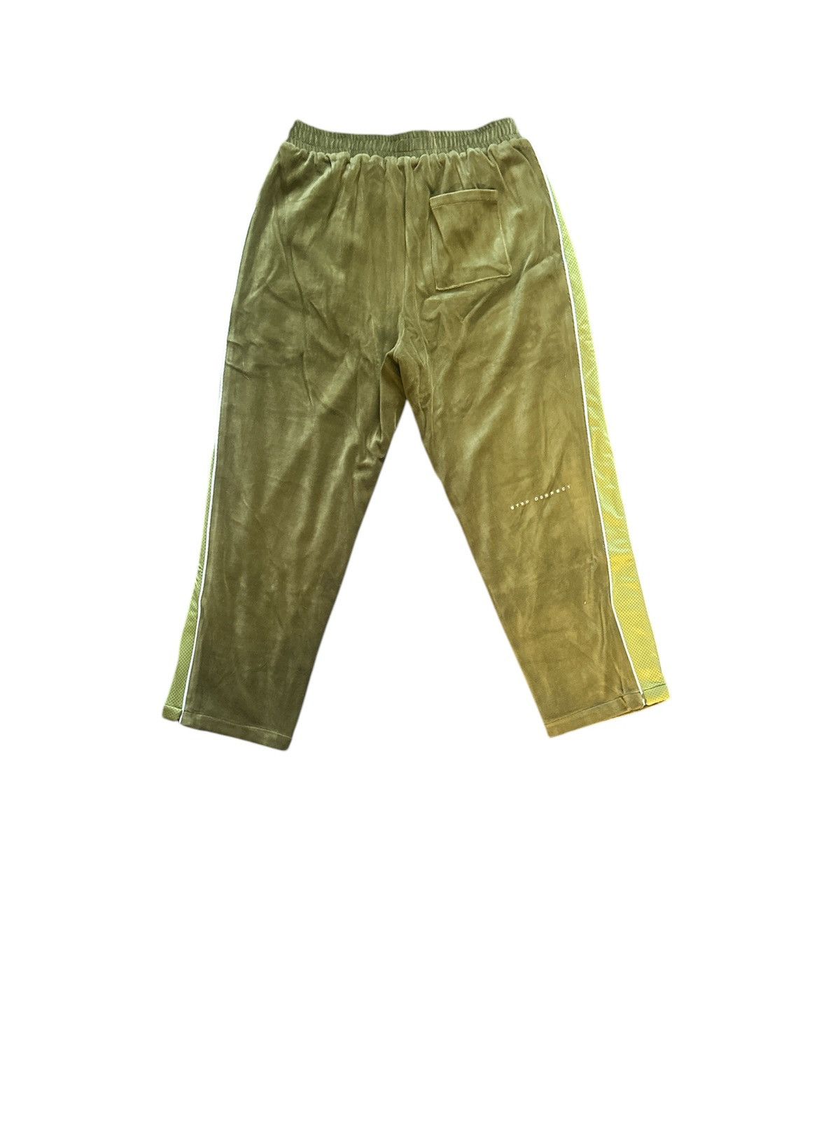 Clints Clint’s inc, Green and like velour joggers (L) Size US 32 / EU 48 - 1 Thumbnail