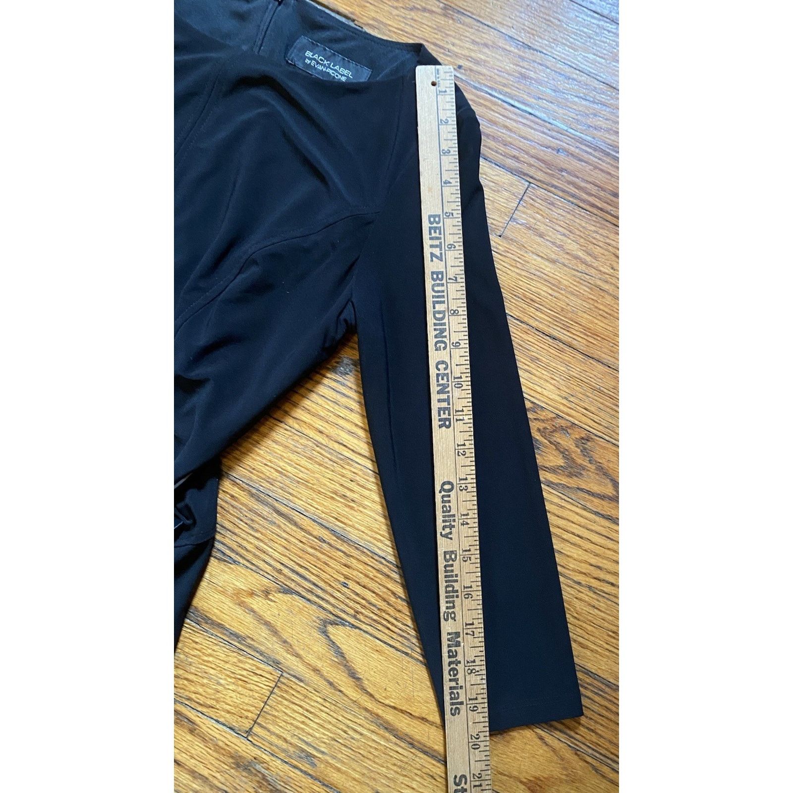 Evan Picone Evan Picone Black Label Dress Women’s Sz 4 Black Belted Size XS / US 0-2 / IT 36-38 - 9 Thumbnail