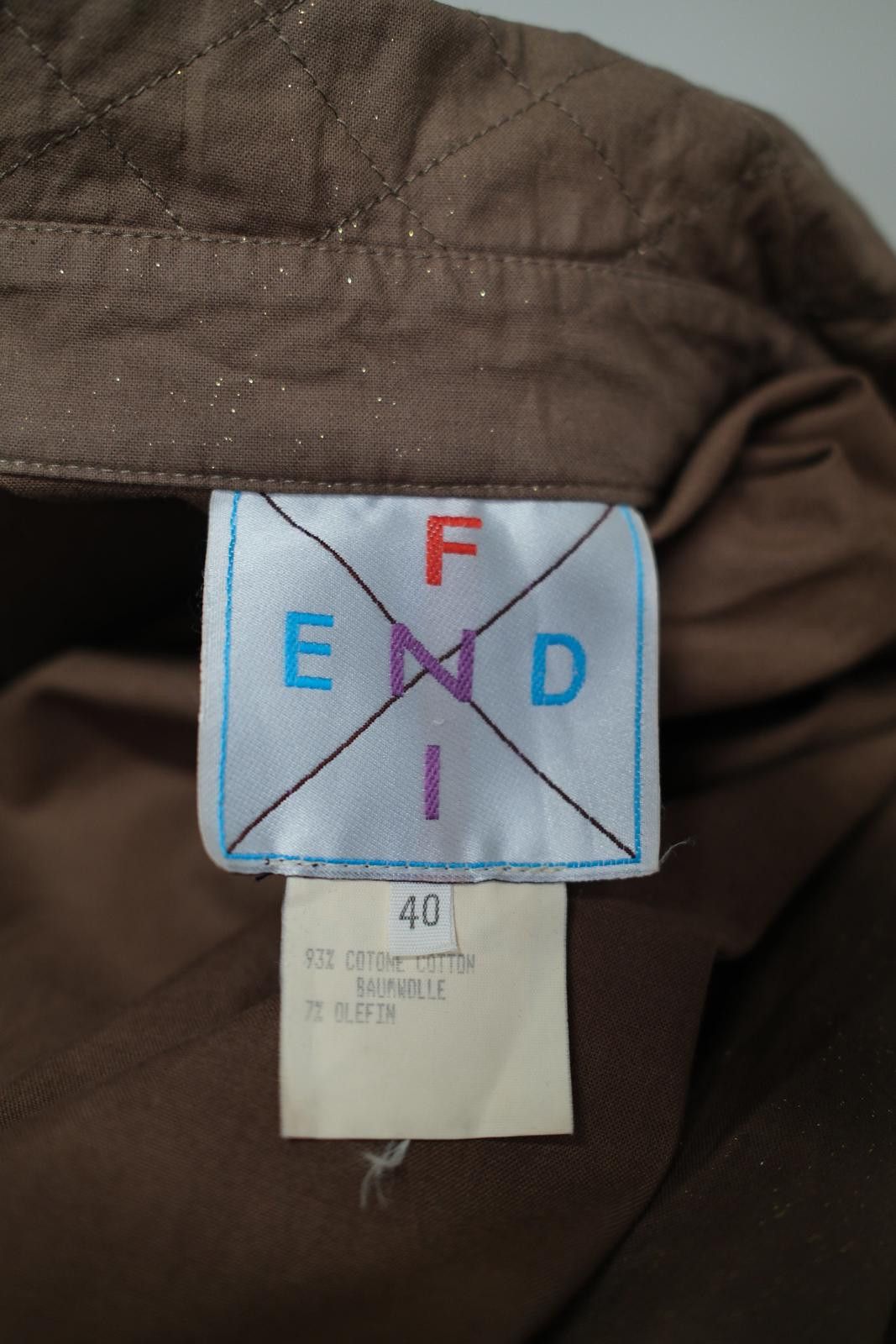Fendi 80's Fendi Glitter Poncho Size US M / EU 48-50 / 2 - 5 Thumbnail
